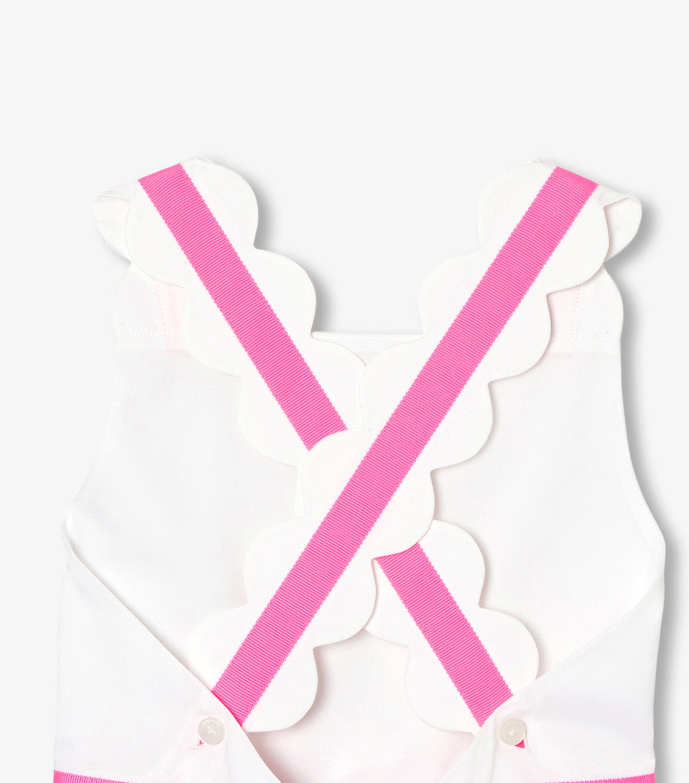 Domitille Dress White/Blue