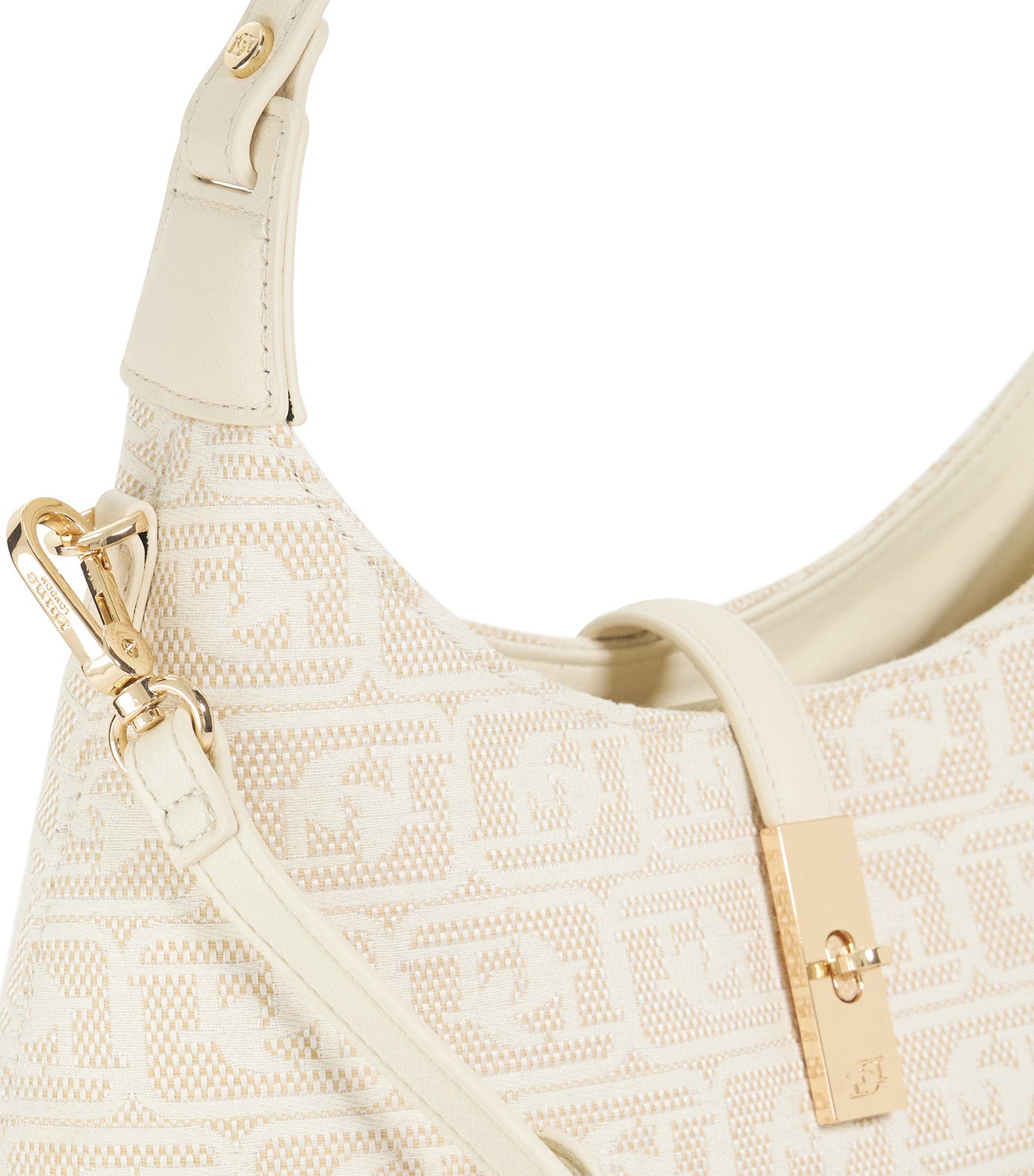 Dorset Medium Turnlock Shoulder Bag Cream