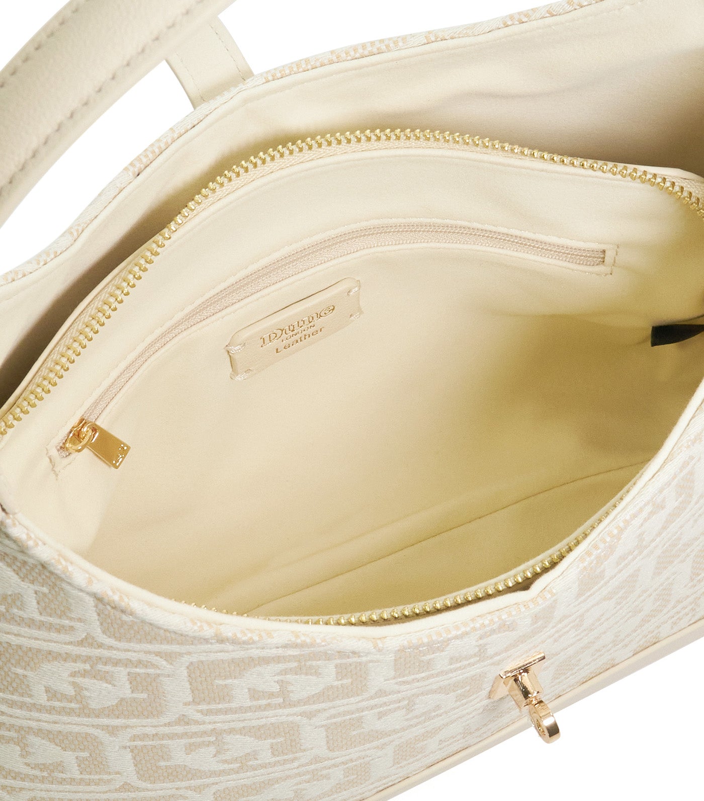 Dorset Medium Turnlock Shoulder Bag Cream