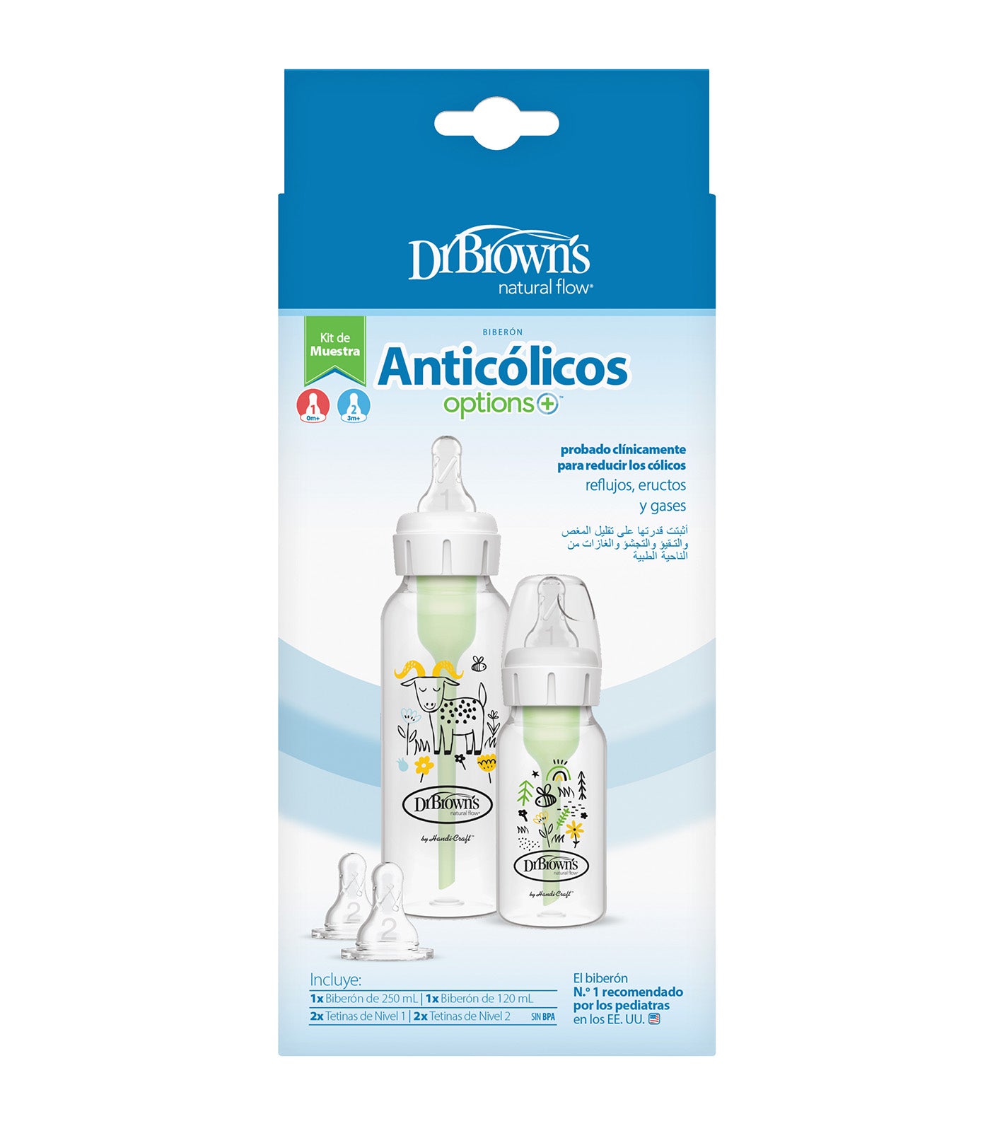 Options+ Narrow-Neck Baby Bottle Sampler Kit