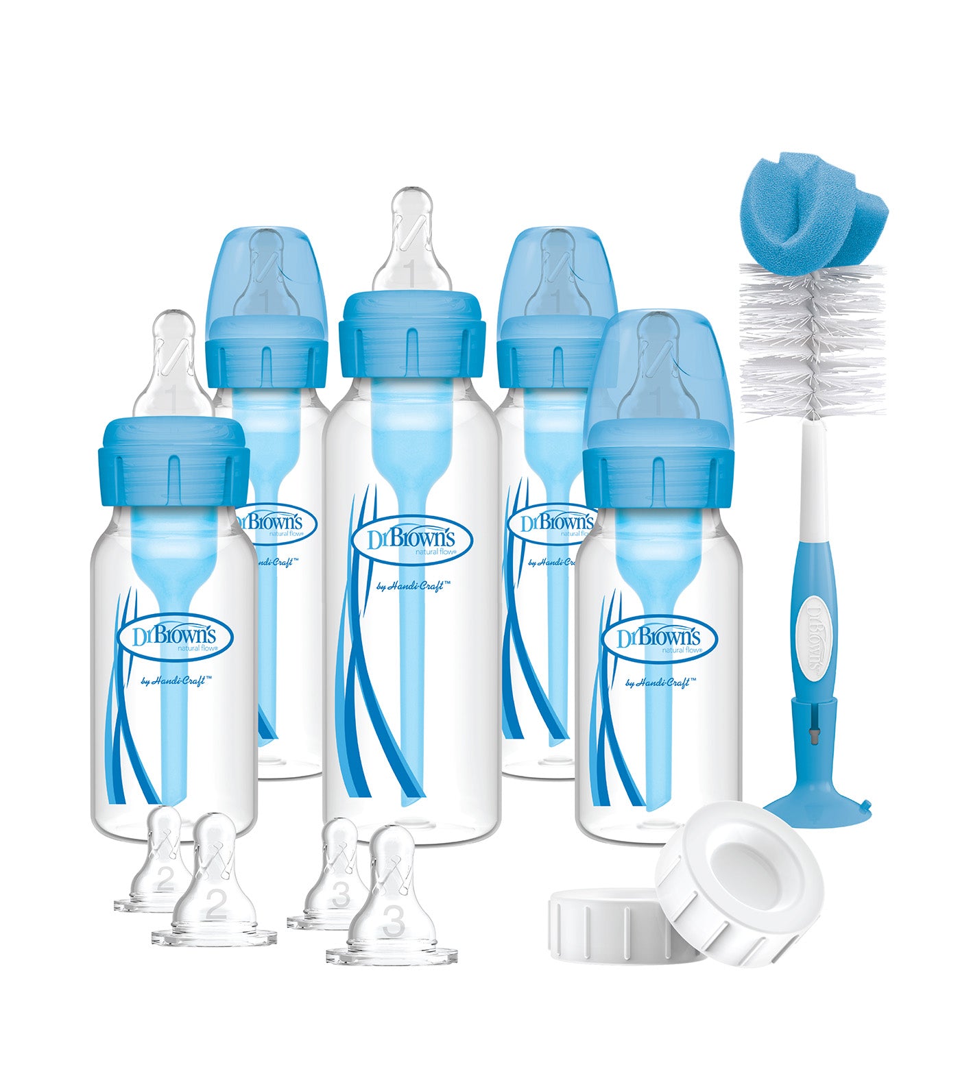 Gift Set Pp Option+ Narrow-Neck Bottle Blue