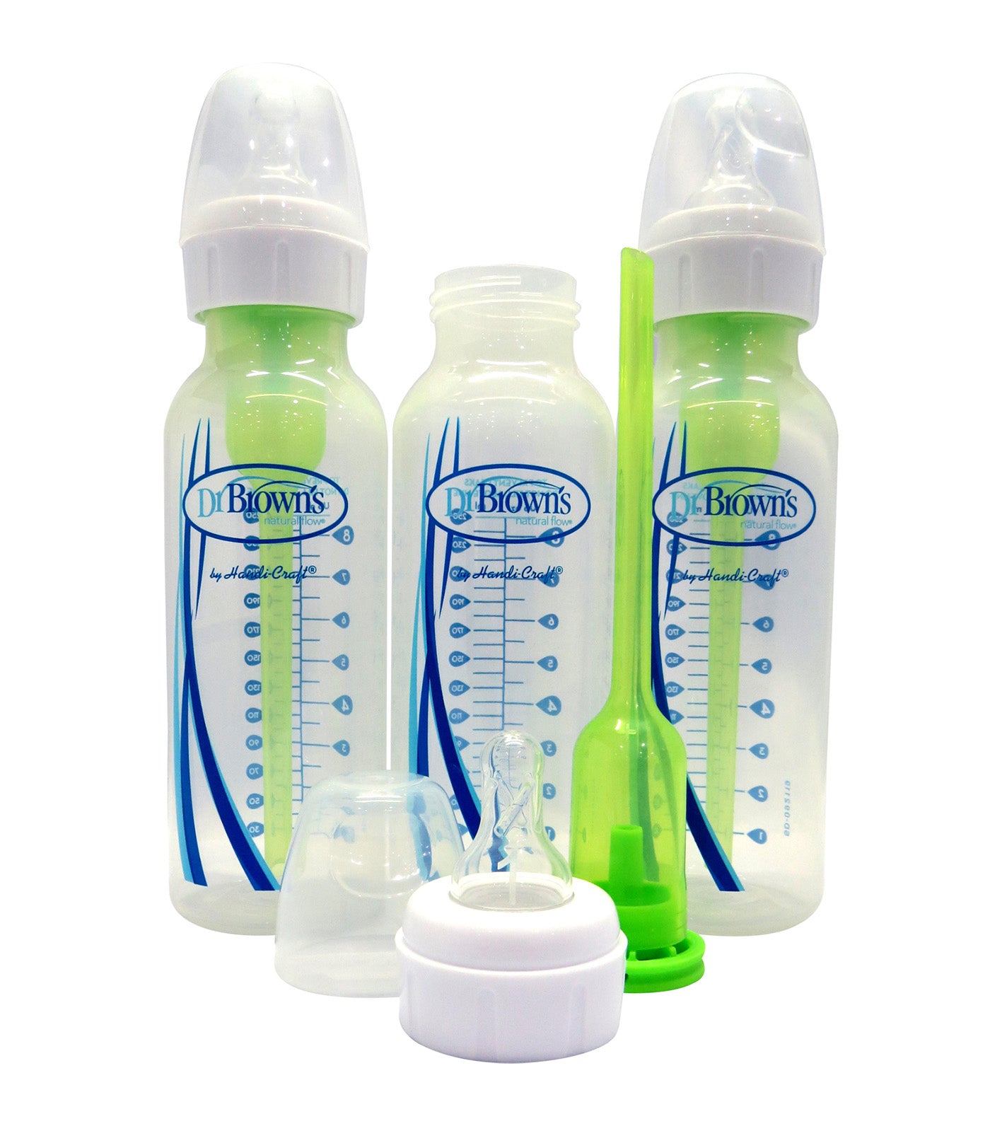 3-Piece Options+ Narrow-Neck Baby Bottle 250ml