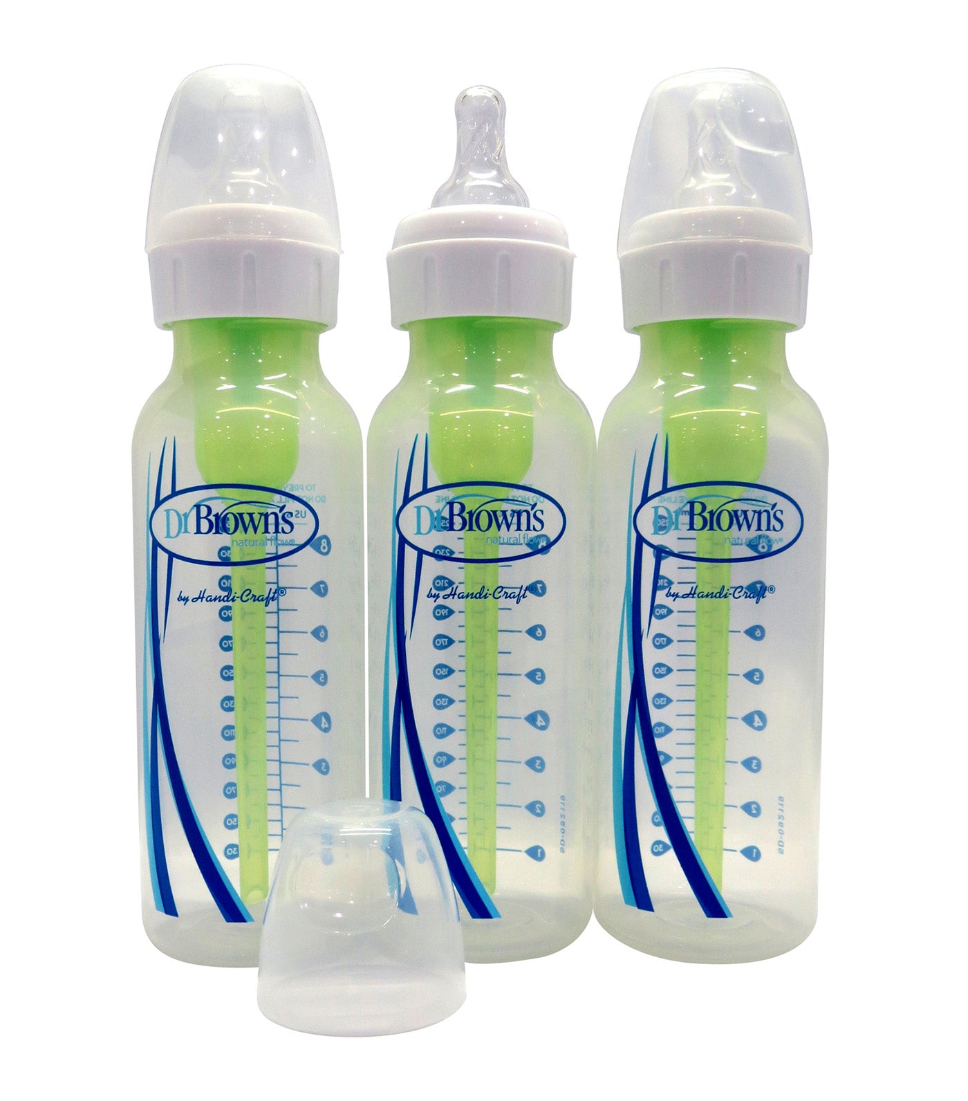 3-Piece Options+ Narrow-Neck Baby Bottle 250ml