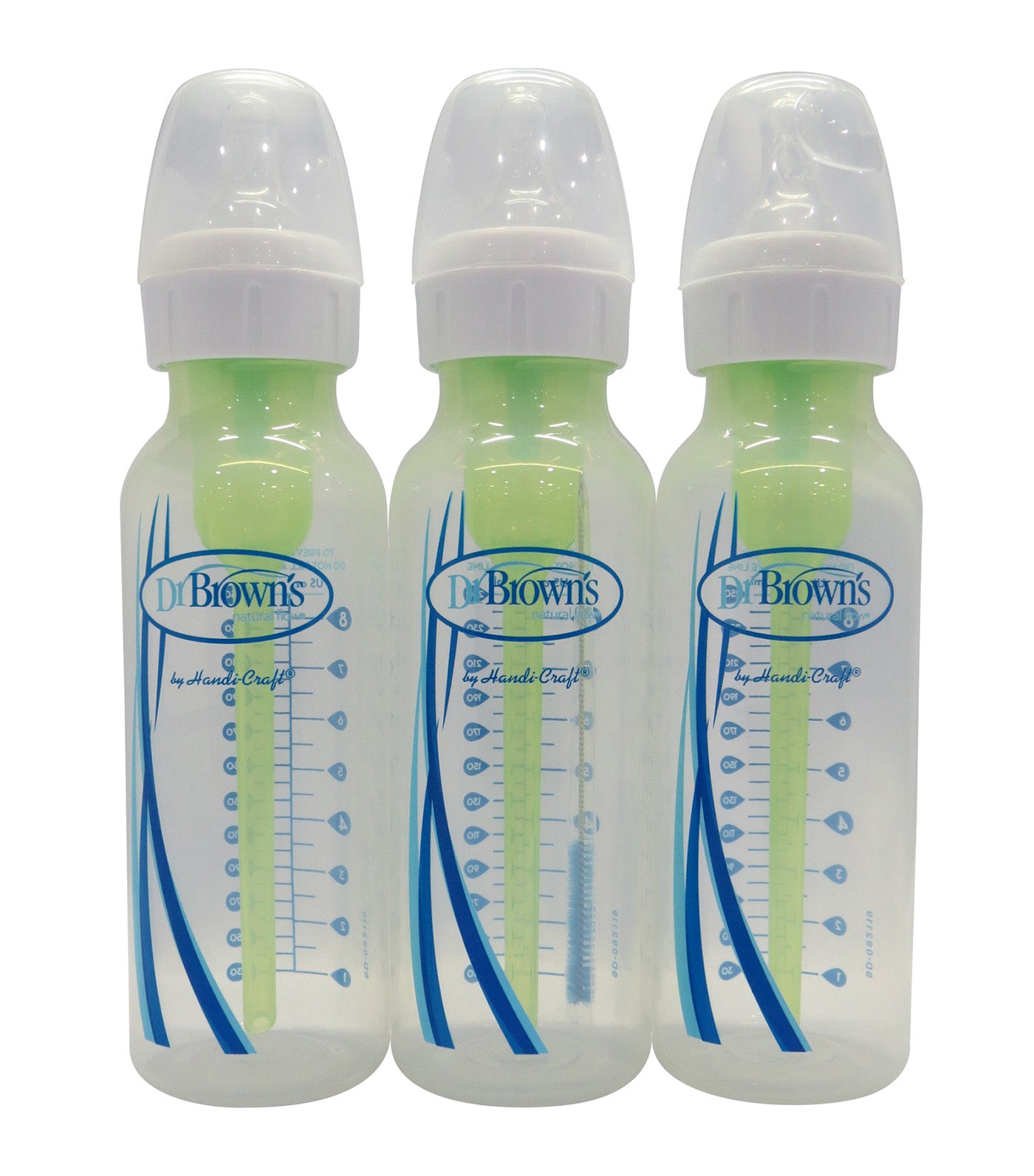 3-piece Options+ Narrow-Neck Baby Bottle 250ml