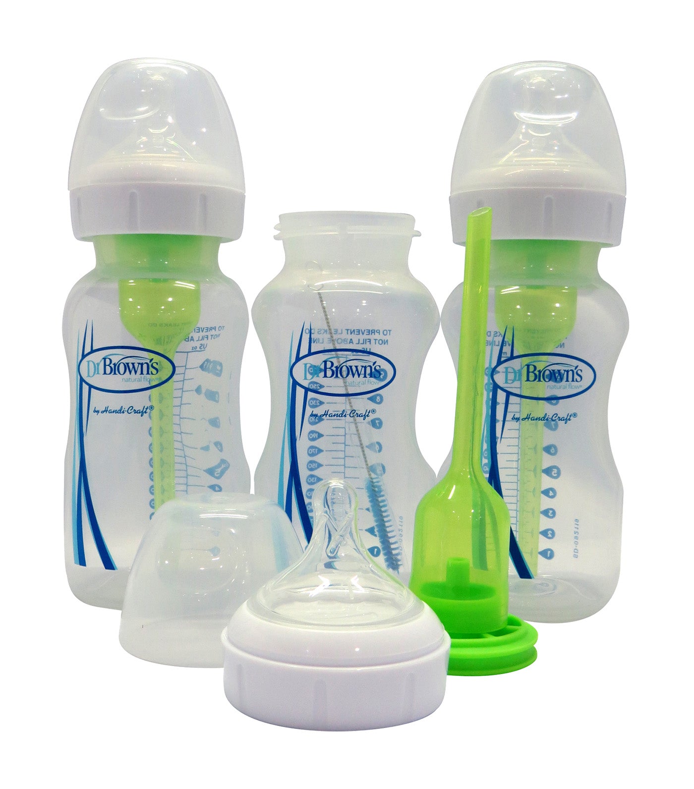 Feeding Bottle Pp Options+ Wide-Neck, 3pcs/Pk 9oz/270ml