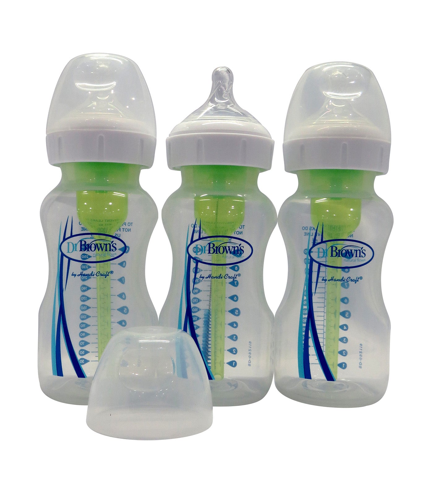Feeding Bottle Pp Options+ Wide-Neck, 3pcs/Pk 9oz/270ml