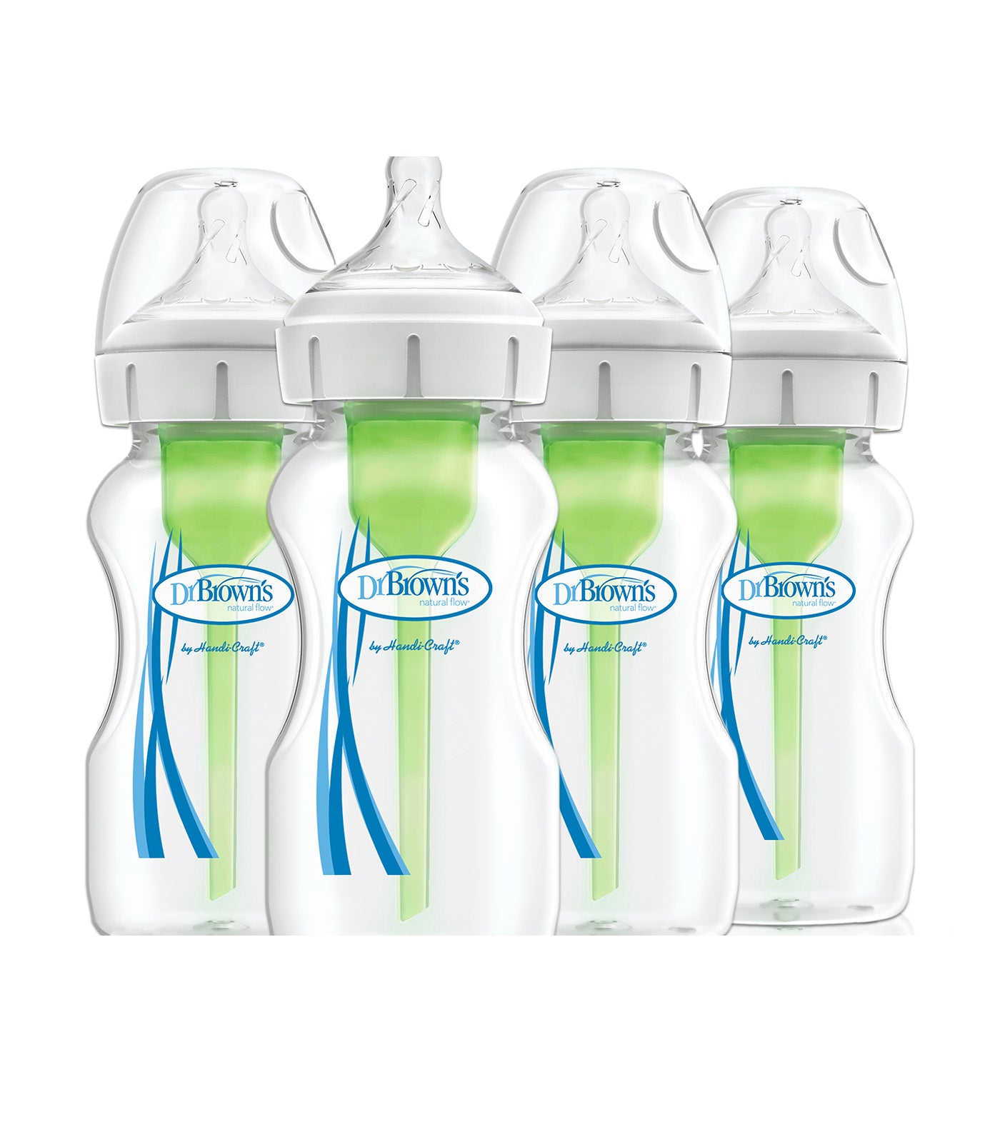 Feeding Bottle Pp Options+ Wide-Neck, 4pcs/Pk 9oz/270ml