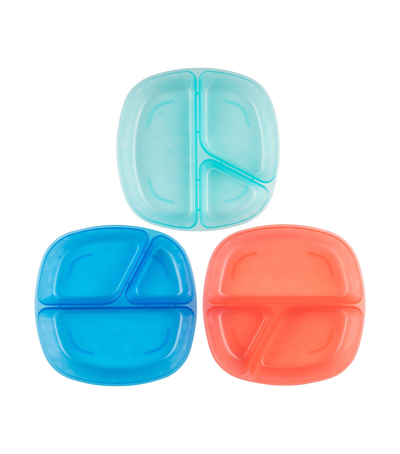 3-piece Feeding Dish Divided Plates