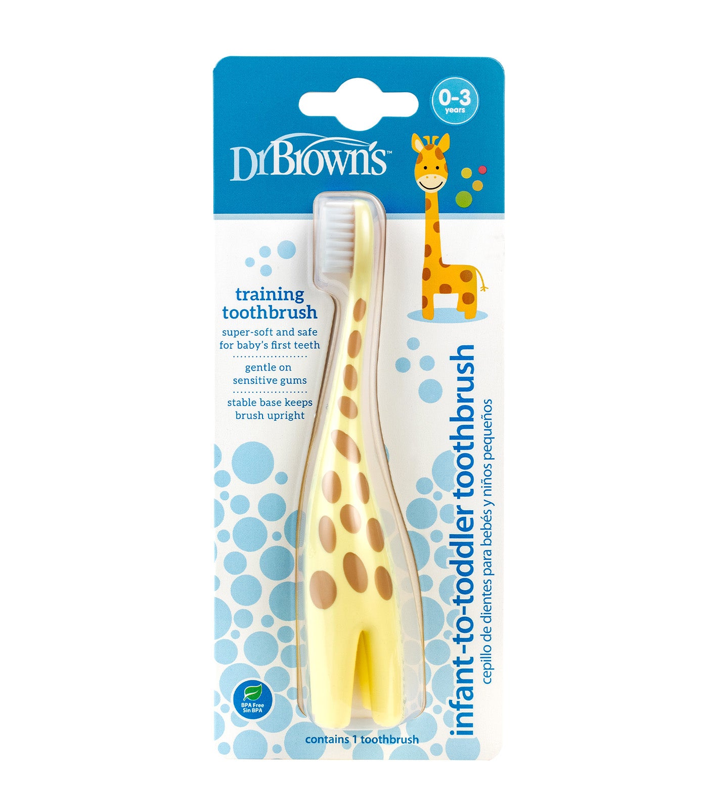 Infant-To-Toddler Toothbrush Giraffe