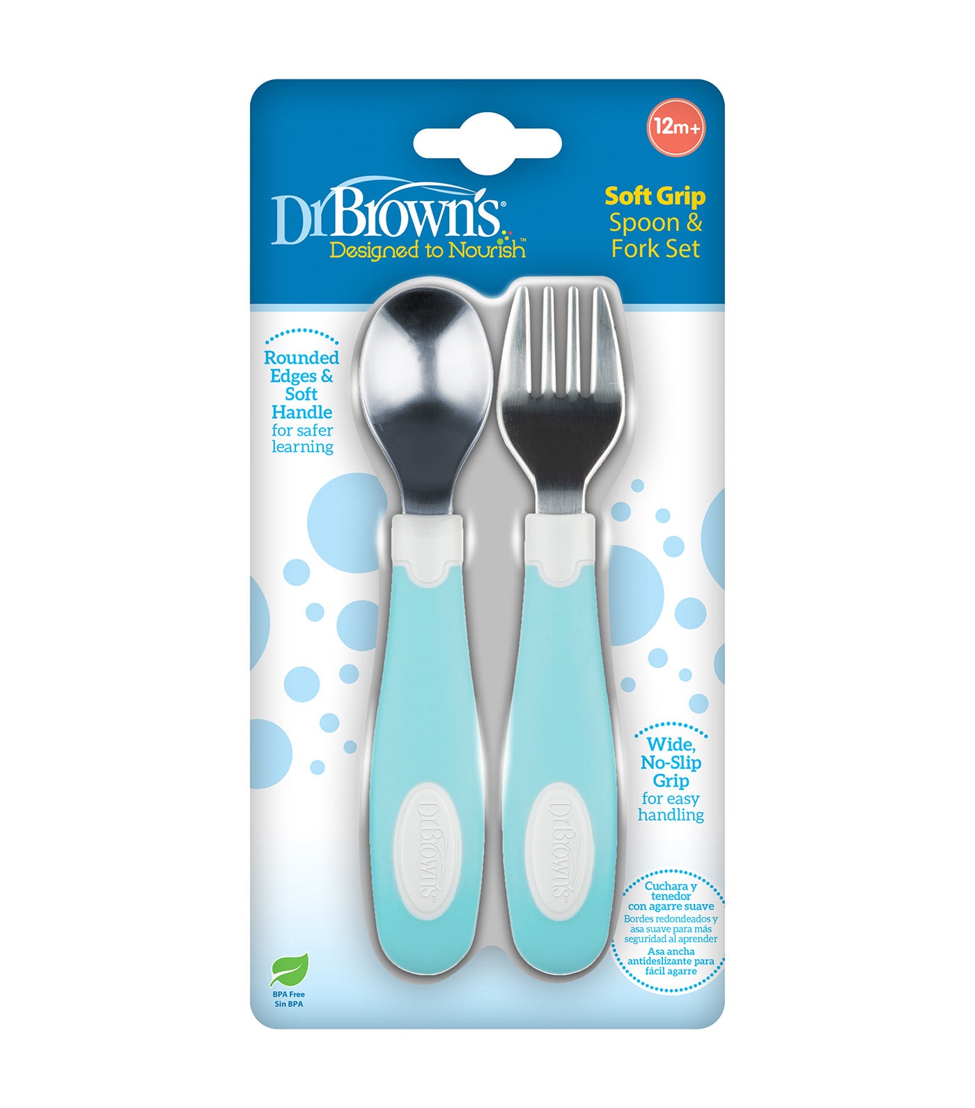Soft Grip Spoon & Fork Set