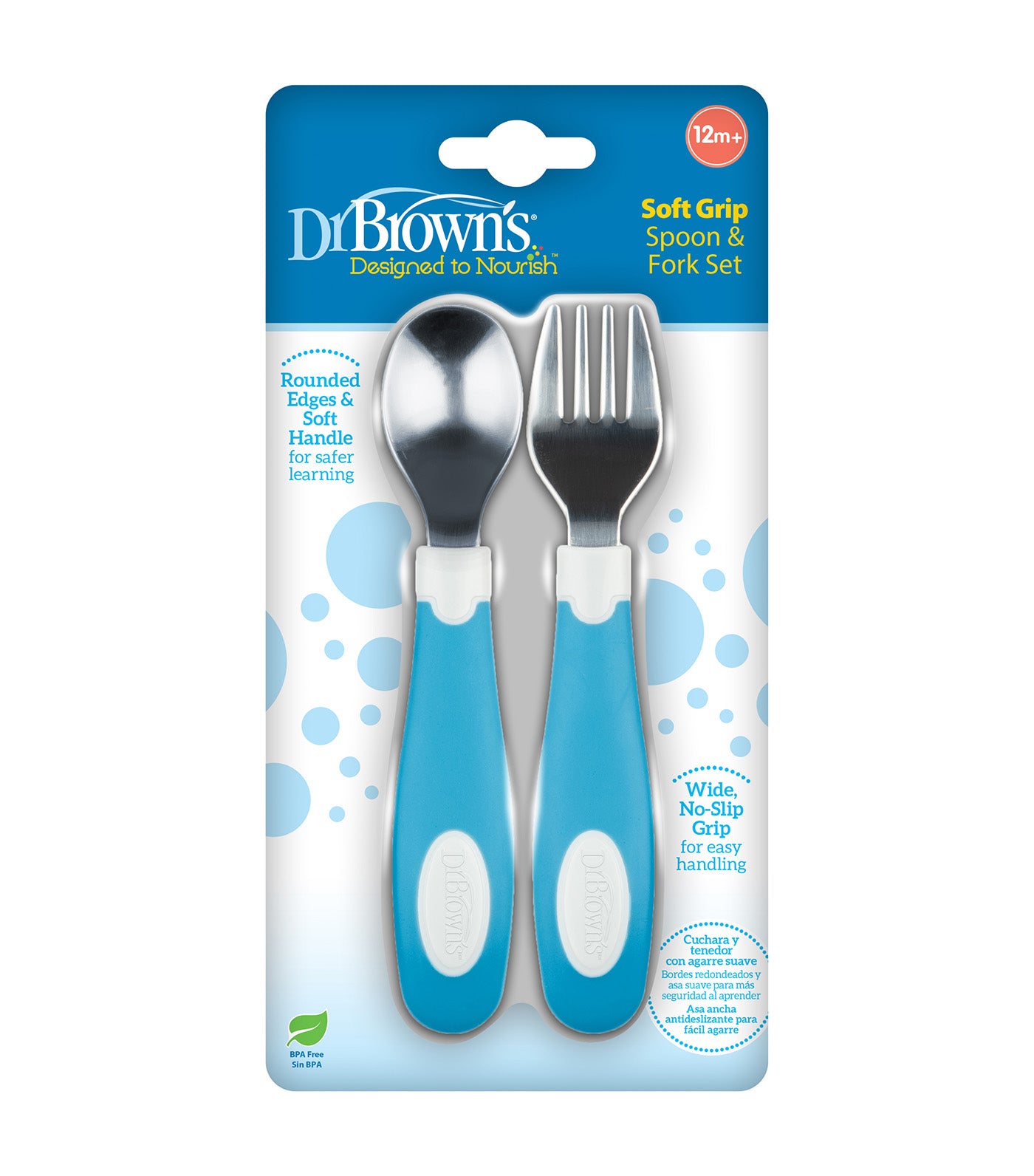Soft Grip Spoon & Fork Set