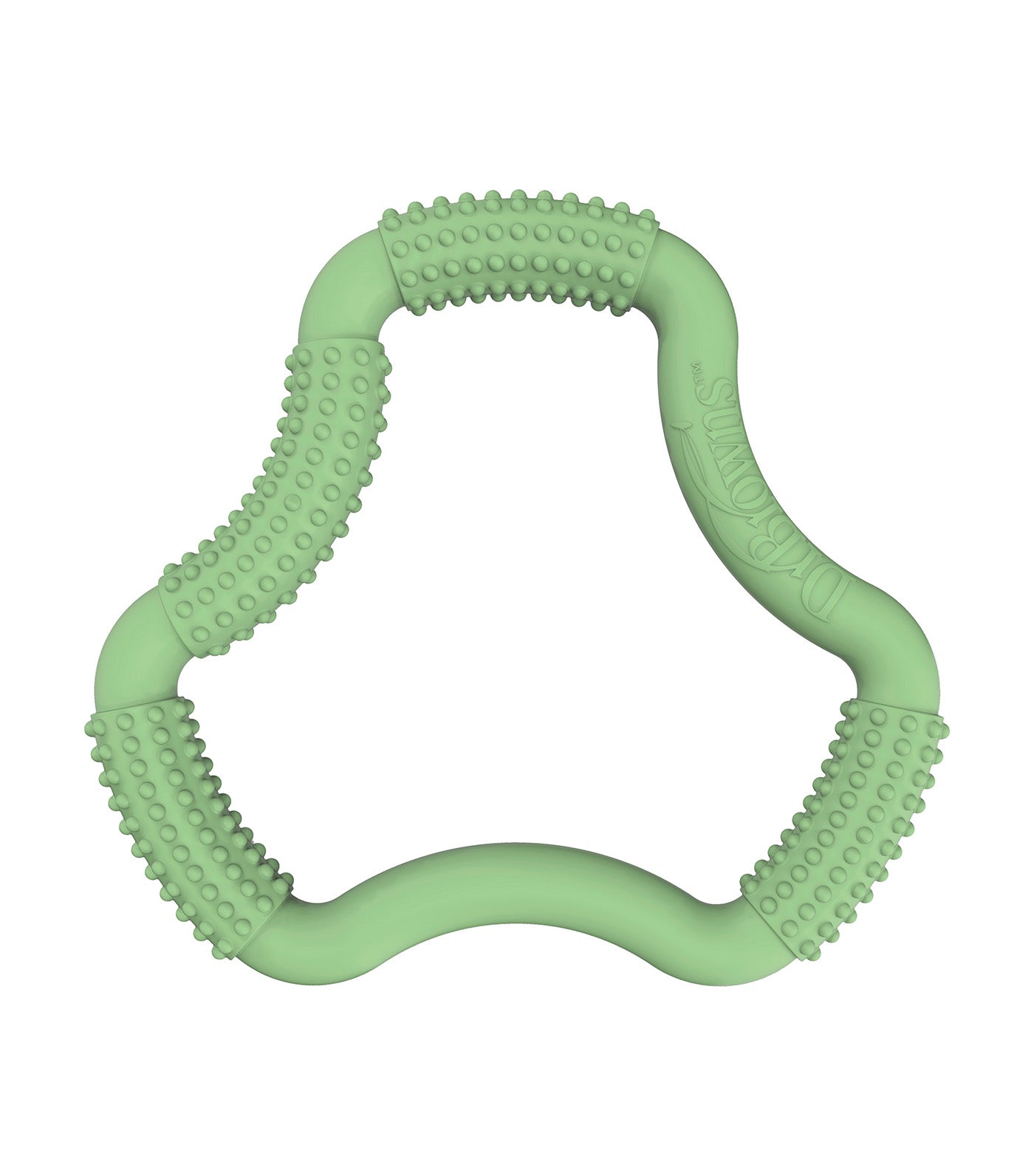 Teether Flexees A Shape Green