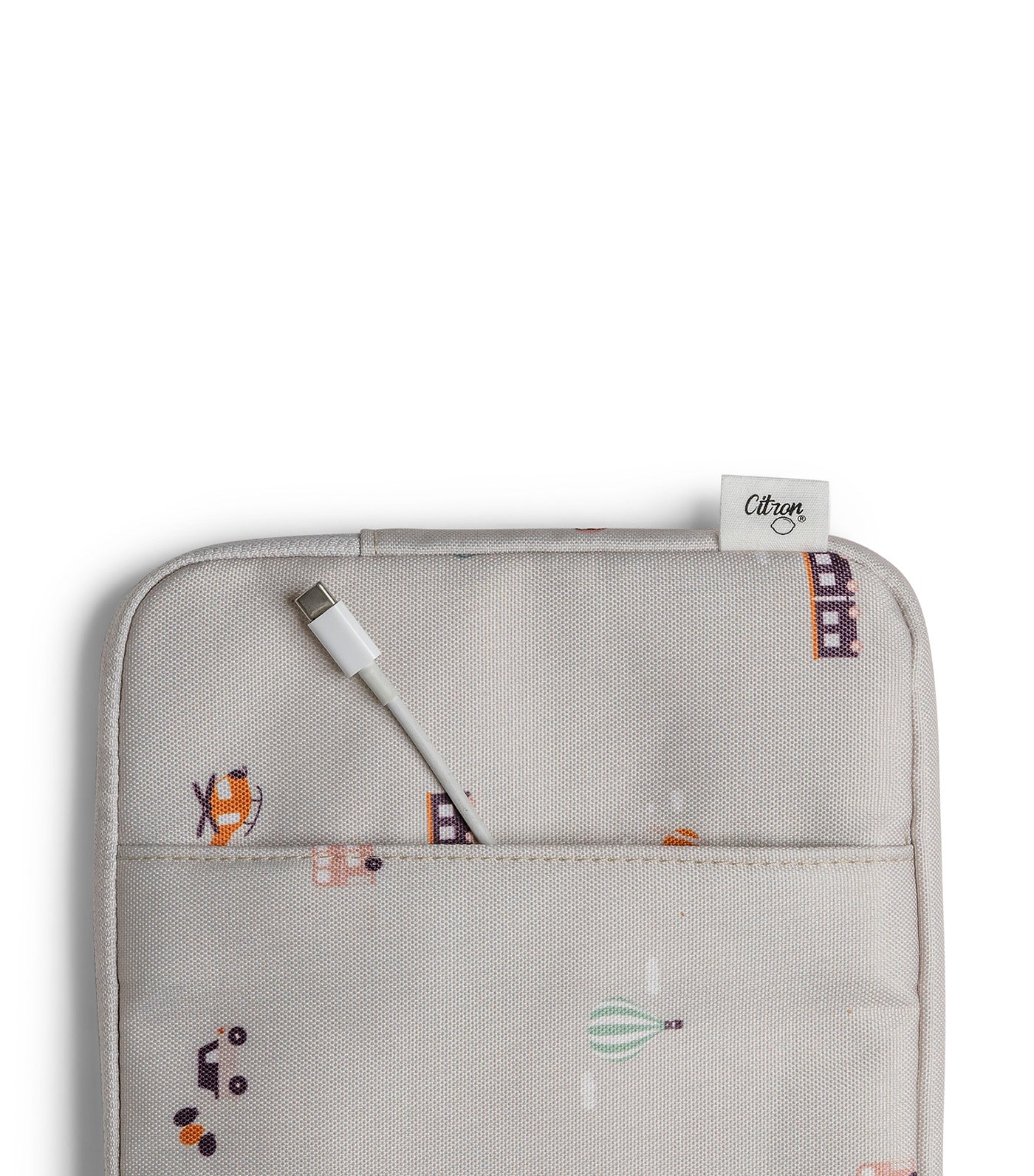 Protective iPad Sleeve with Zipper Vehicle