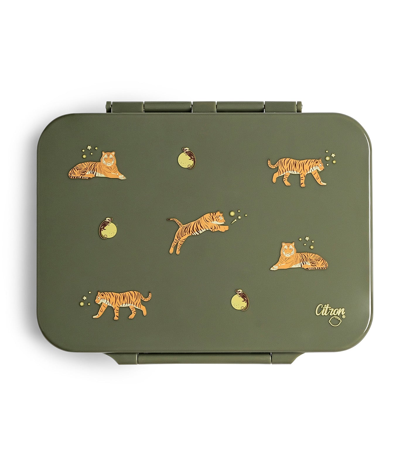 Incredible Tritan Lunchbox with 4 Compartments Tiger