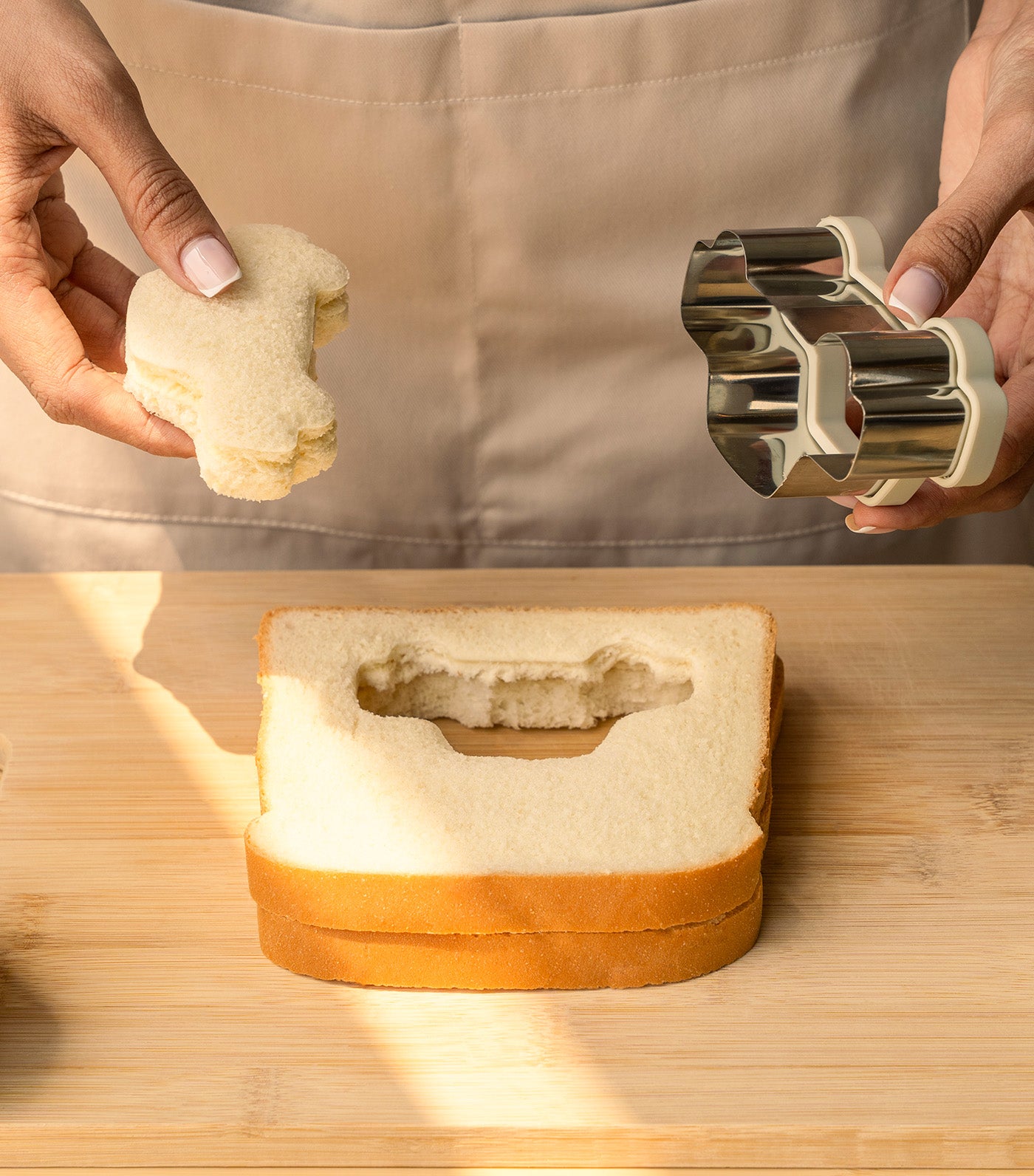 Sandwich Cutter Vehicle