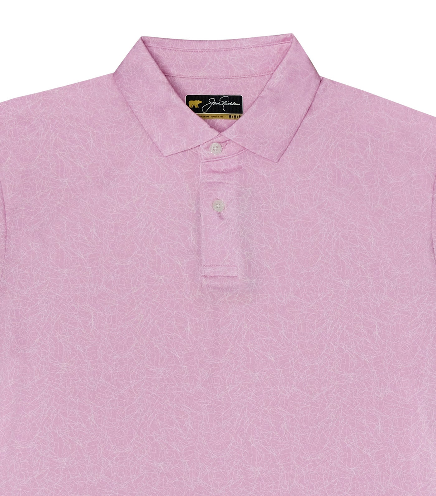 Jack Nicklaus Filament Print Polo Sunset