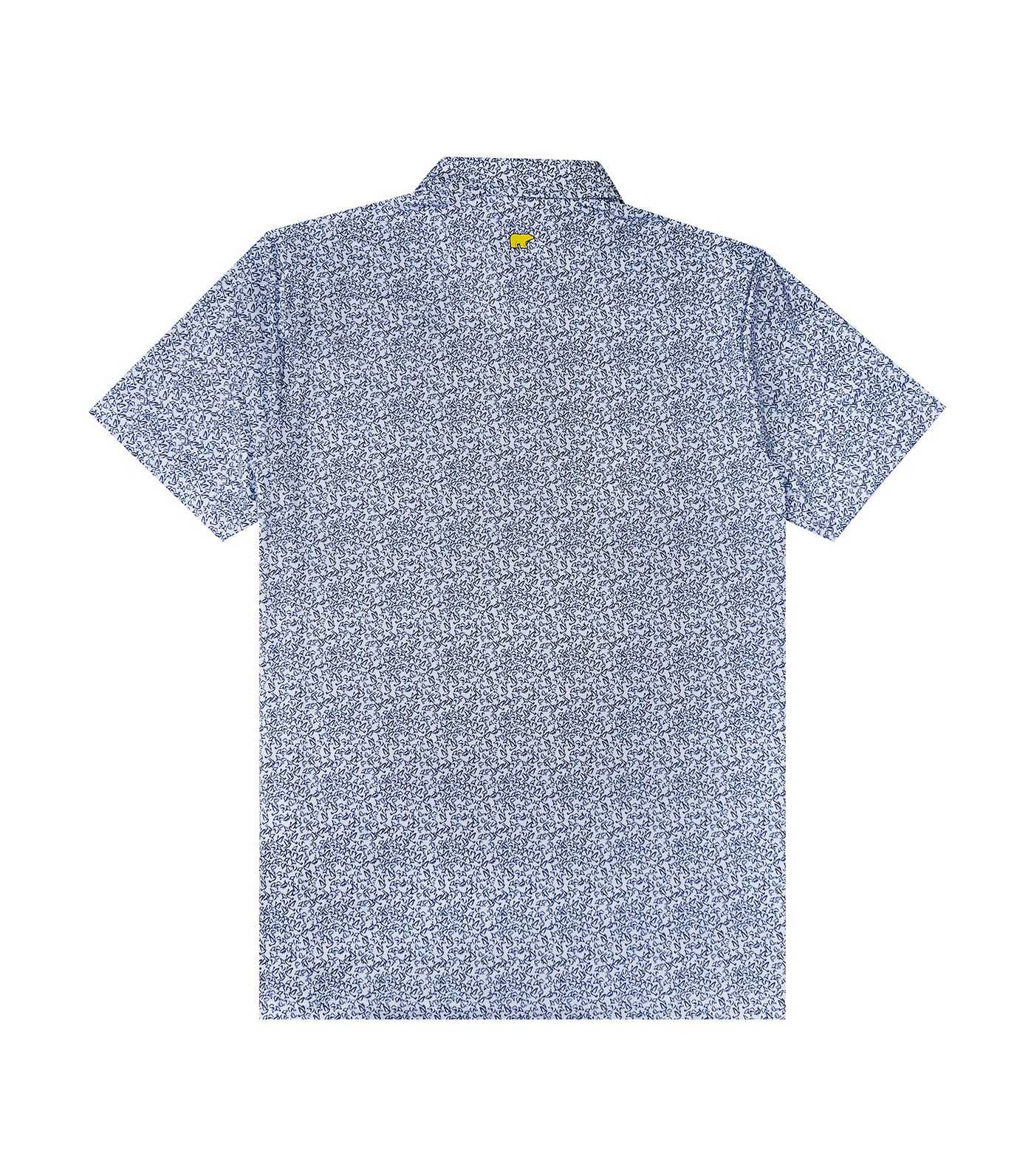 Jack Nicklaus Flock Print Polo Bright White