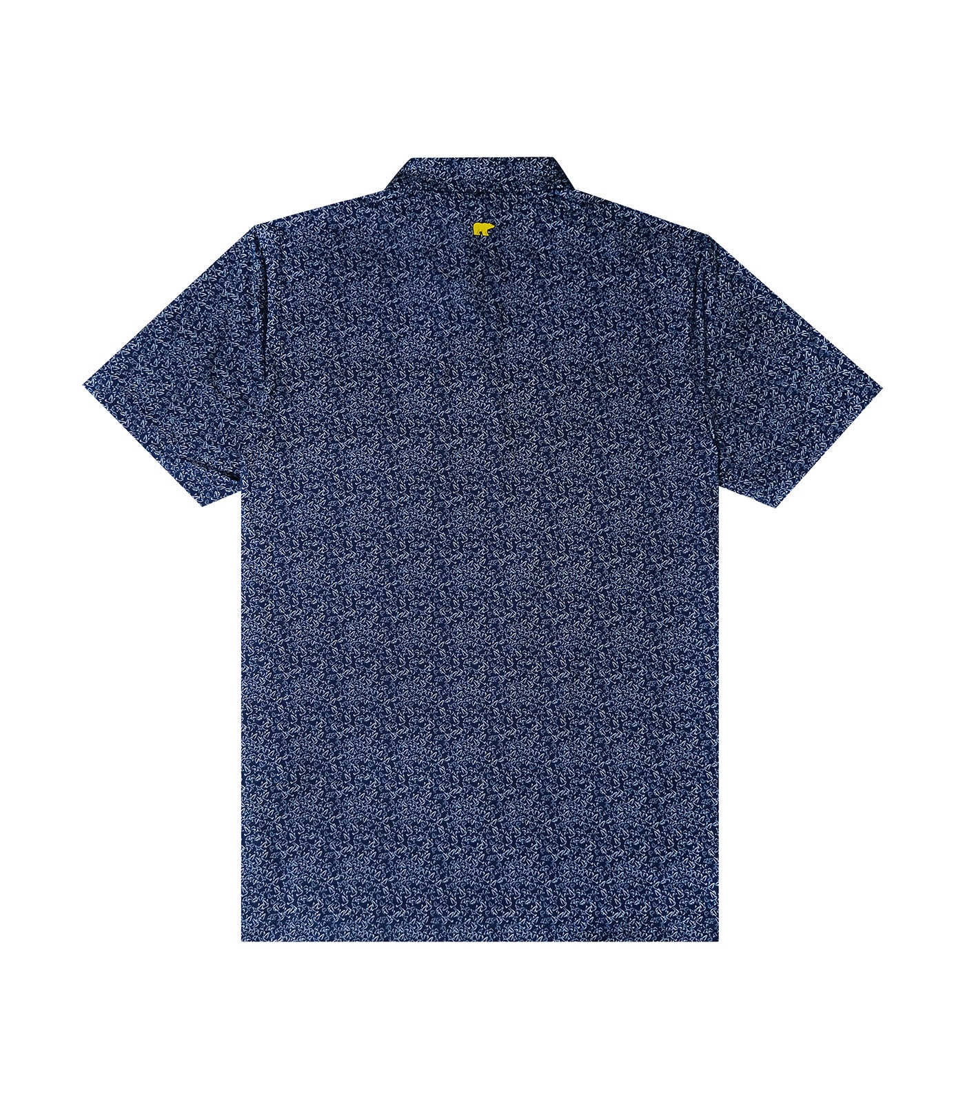 Jack Nicklaus Flock Print Polo Classic Navy
