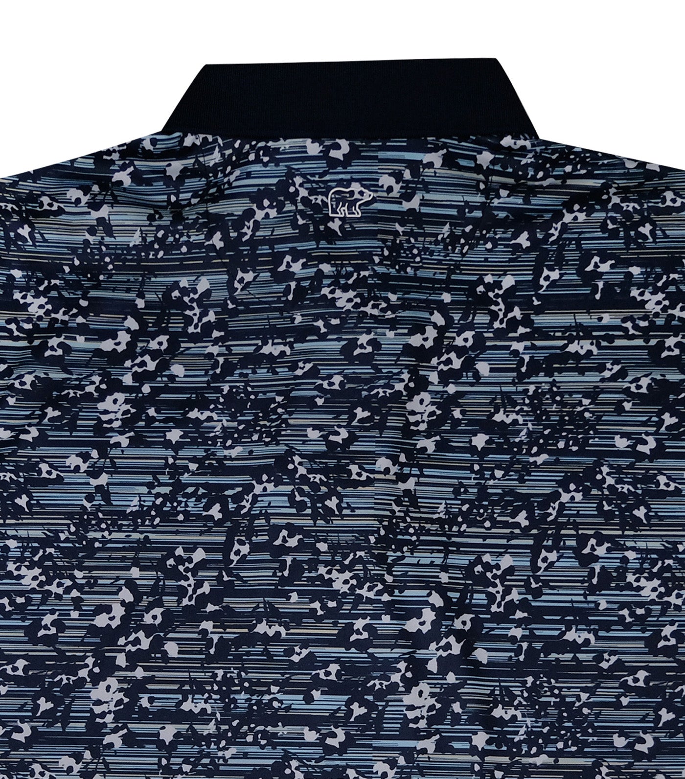 Jack Nicklaus Floral Print Polo Classic Navy