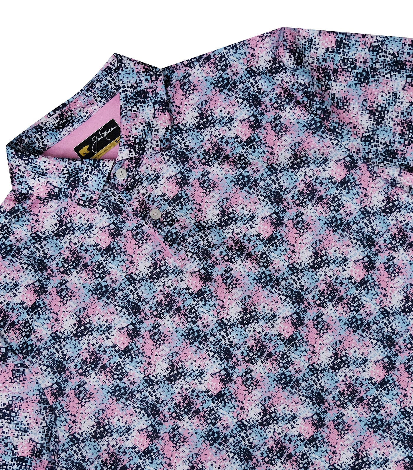 Jack Nicklaus Abstract Print Polo Sunset
