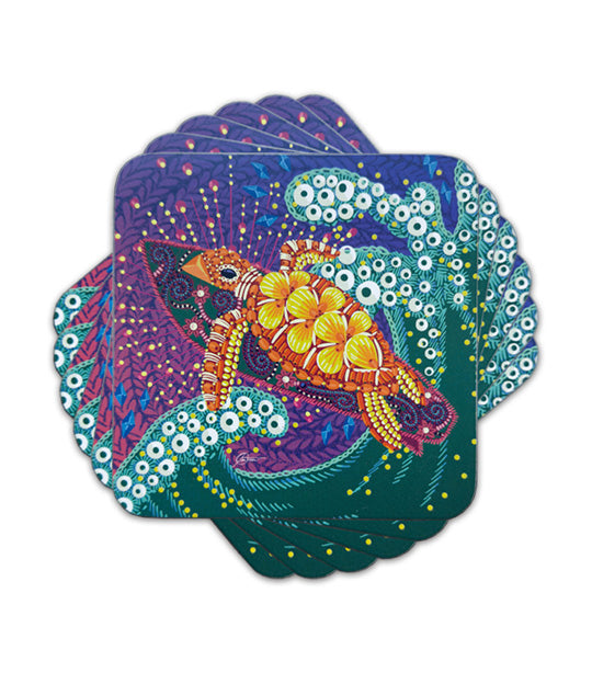 Jim Weaver Designs Dagat Placemats and Coasters