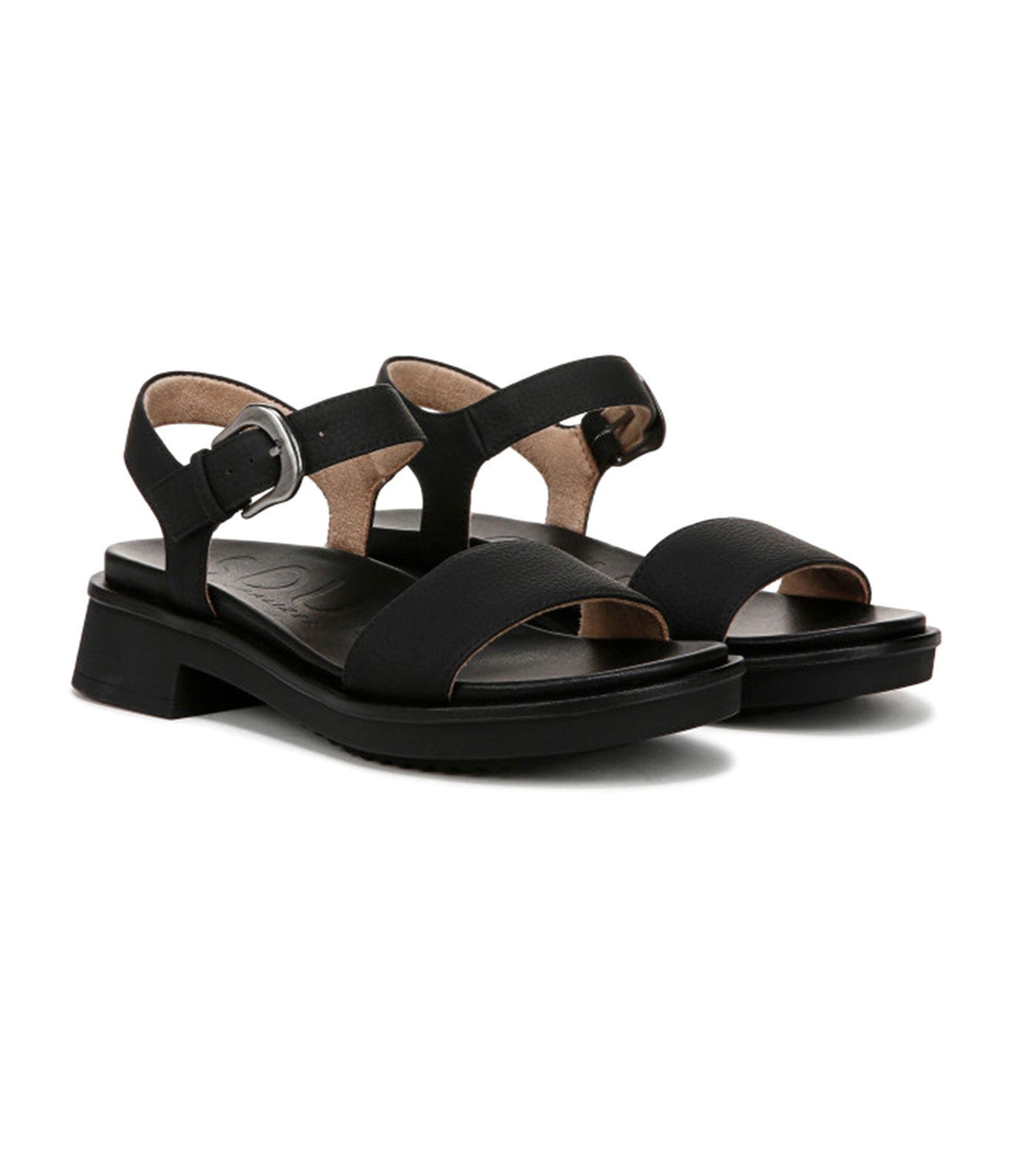 Naturalizer SOUL Emma Strappy Sandal Black