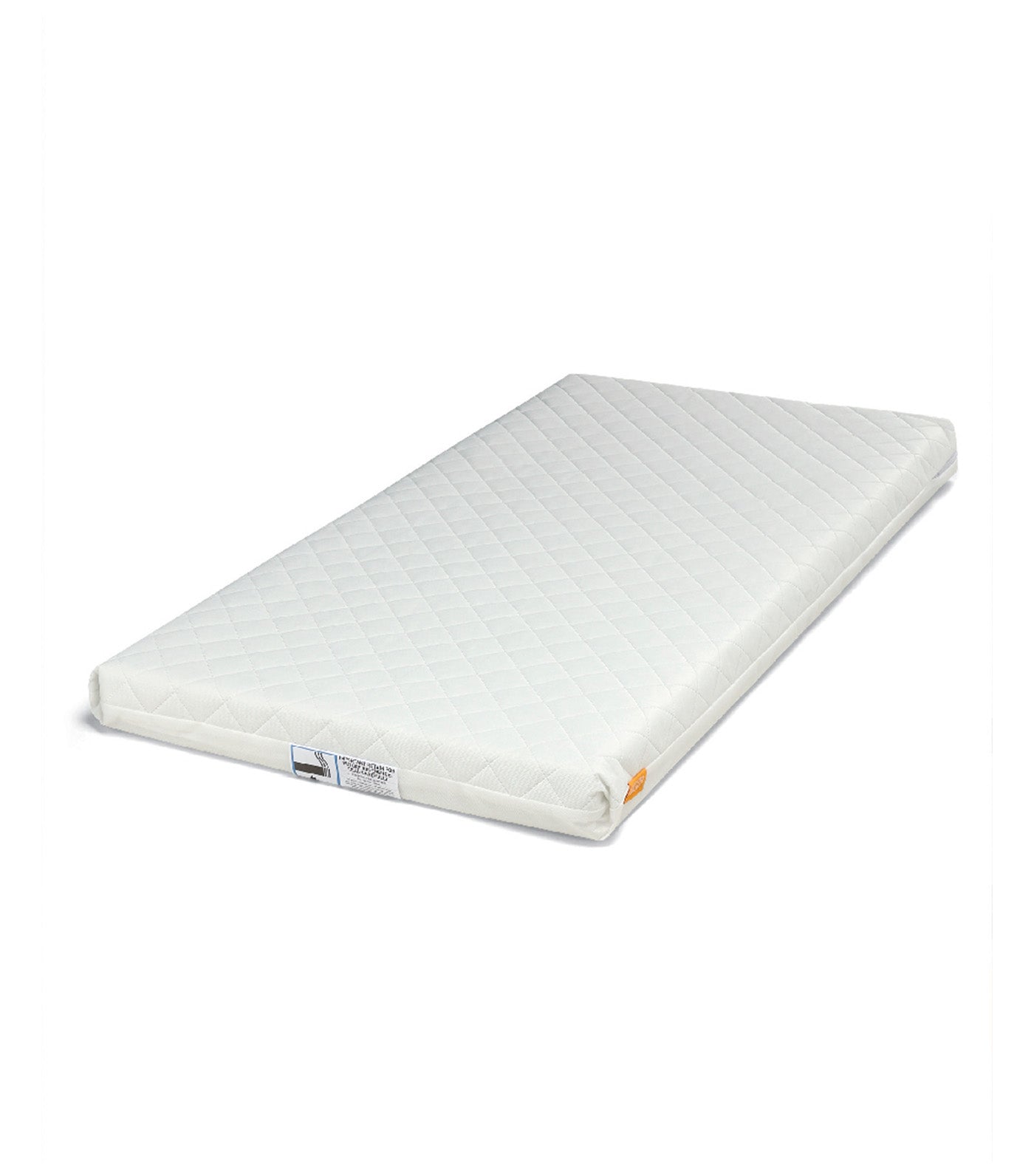 Essential Fibre Cotbed Mattress White