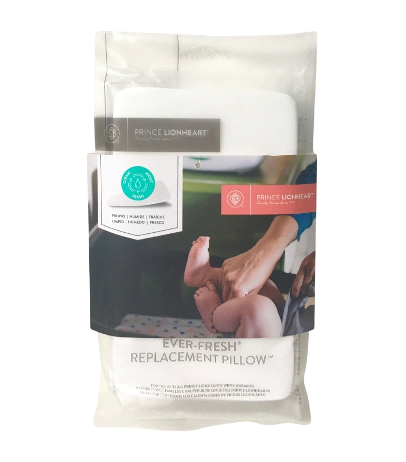 2 Set Wipes Warmer Everfresh Replacement Pillow White