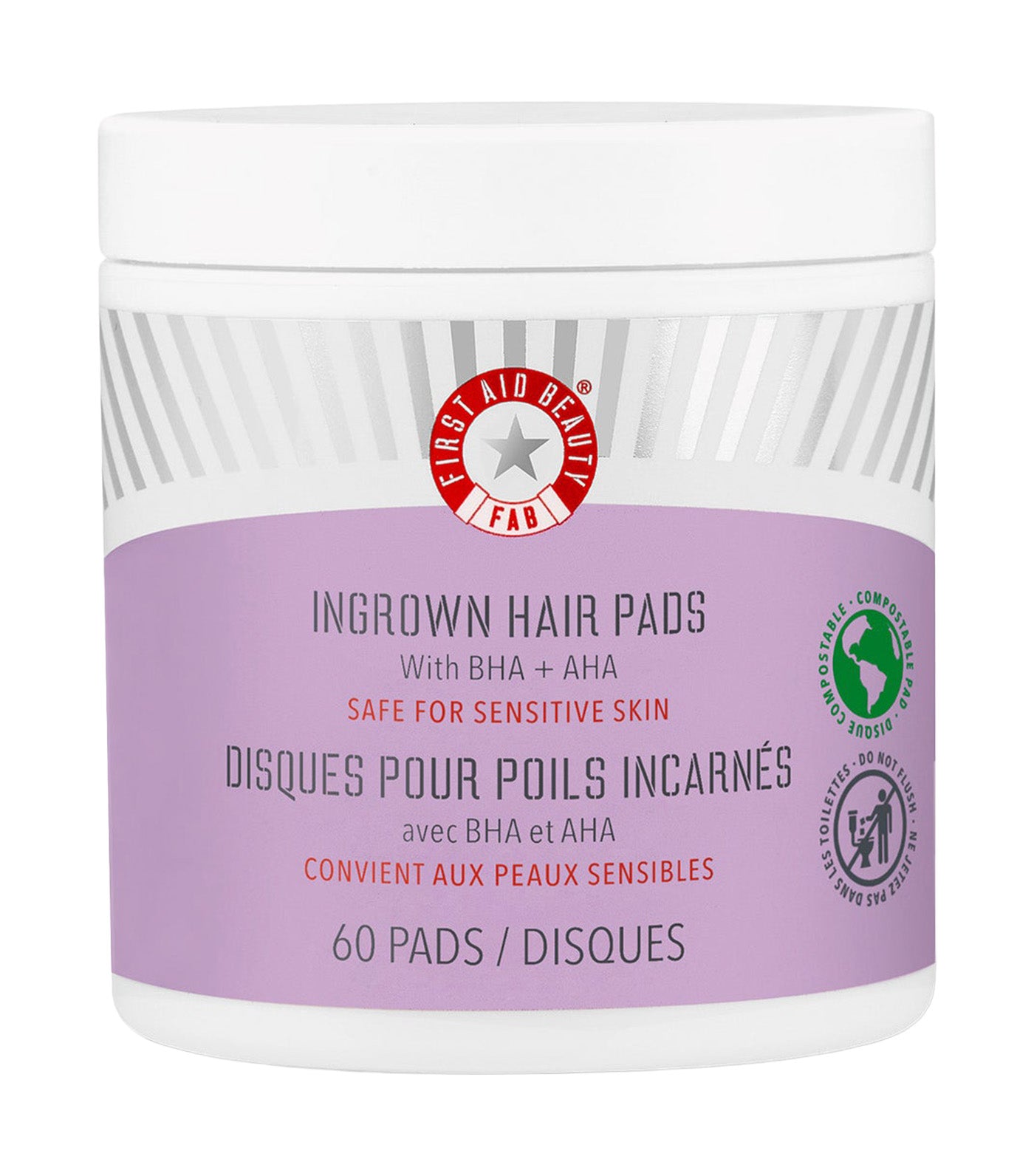 Ingrown Hair Pads with BHA + AHA