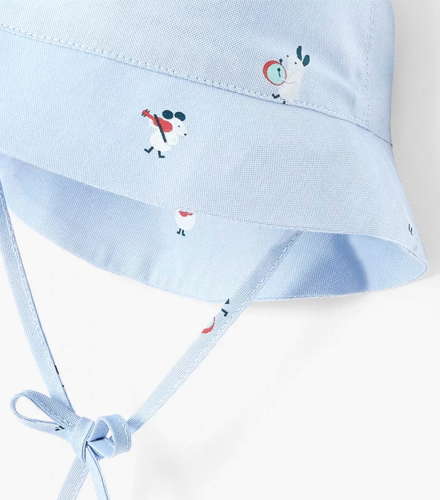 Falbert Hat Bleu/Blanc
