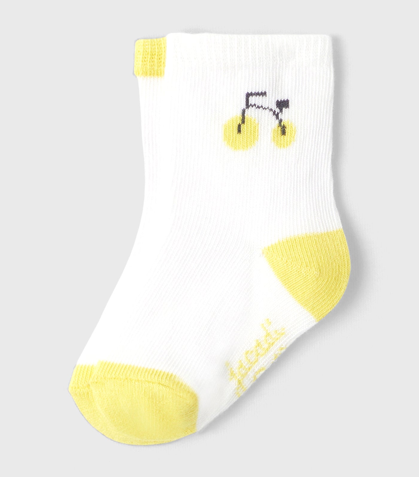 Fameux Socks Jaune/Blanc