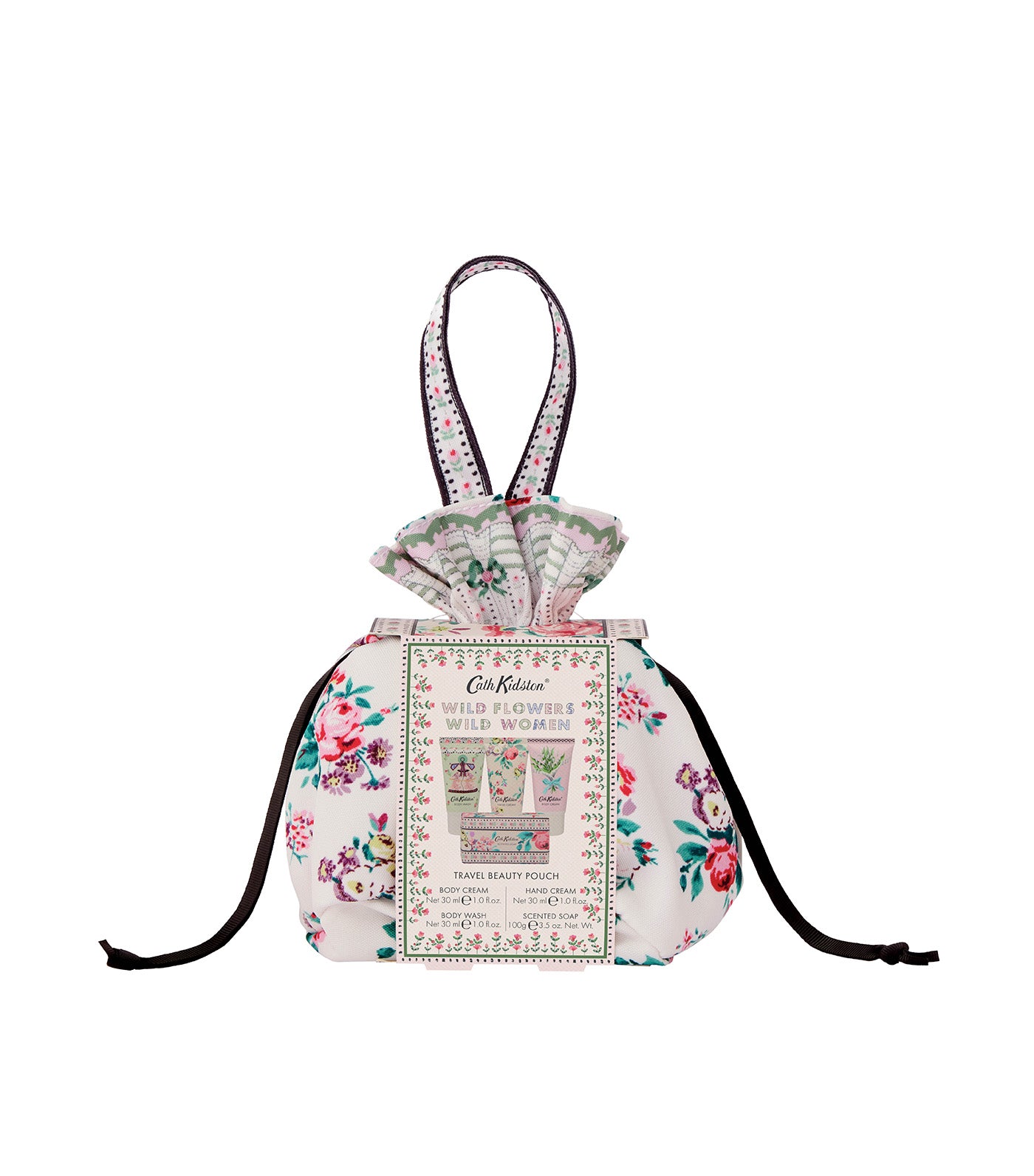 Wild Flowers Wild Women Travel Beauty Pouch