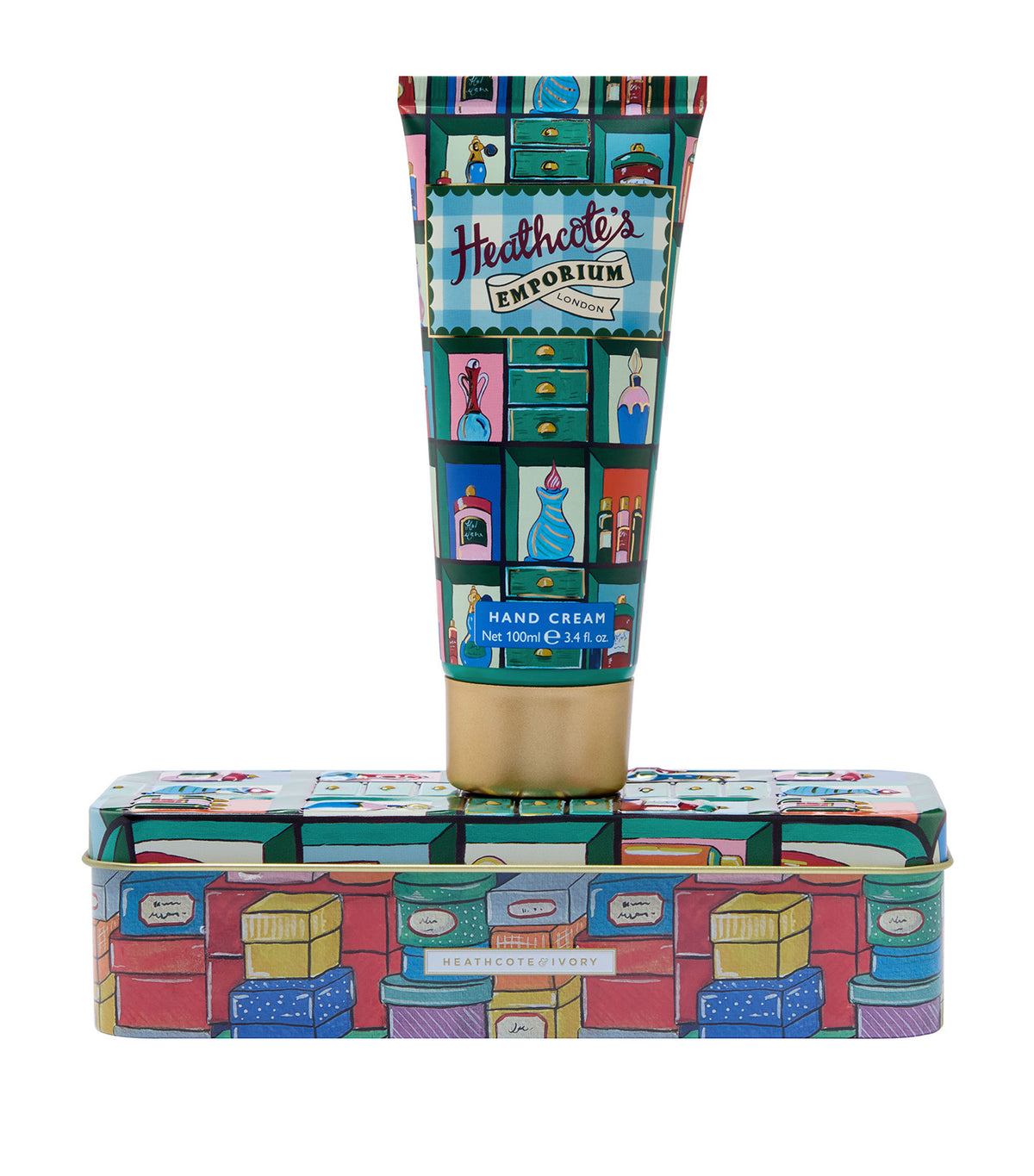 Heathcote's Emporium Vintage Fayre Hand Cream in Tin