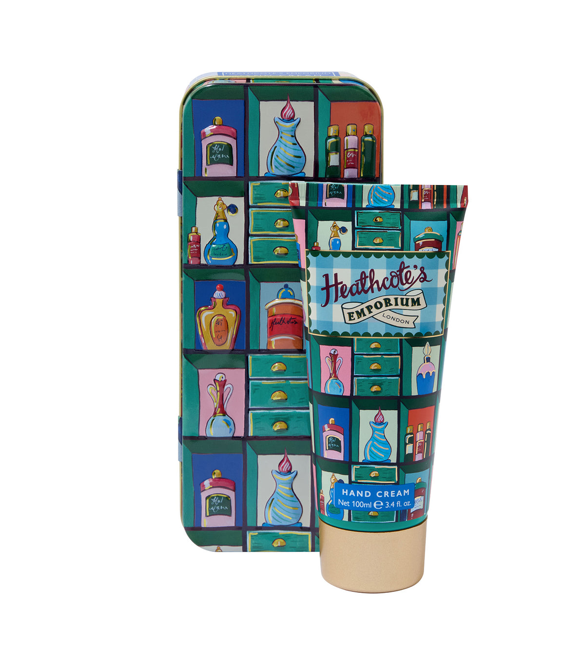 Heathcote's Emporium Vintage Fayre Hand Cream in Tin