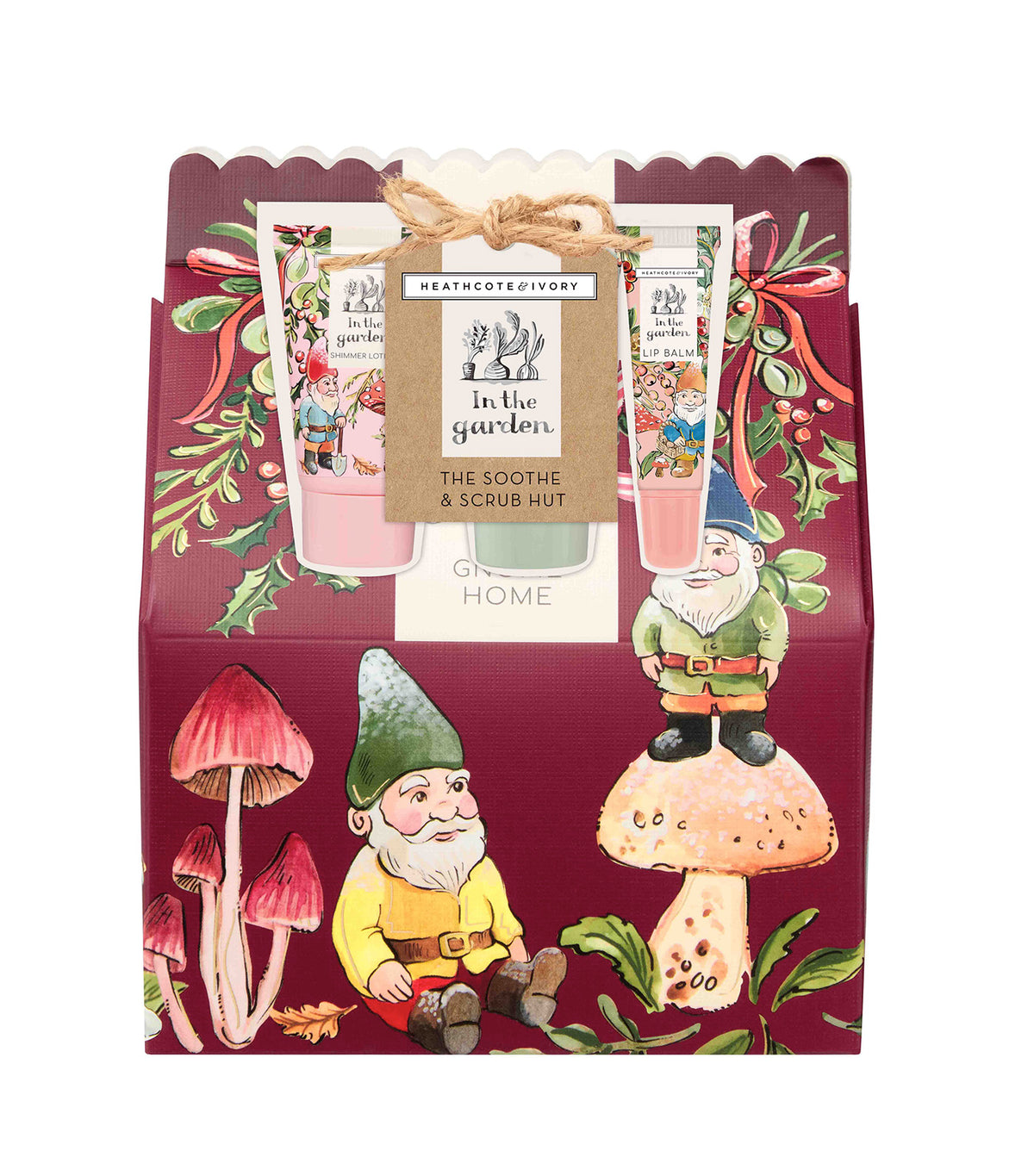 In The Garden Festive Gnome Home