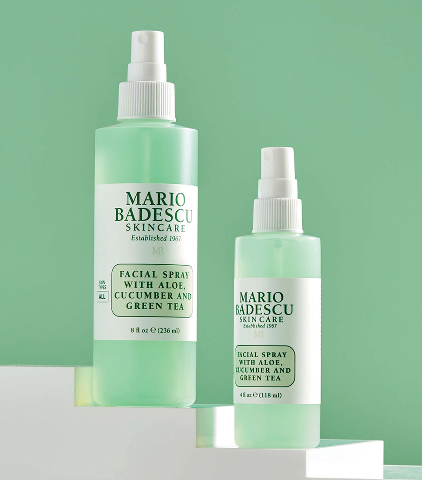 Facial Spray with Aloe, Cucumber, and Green Tea