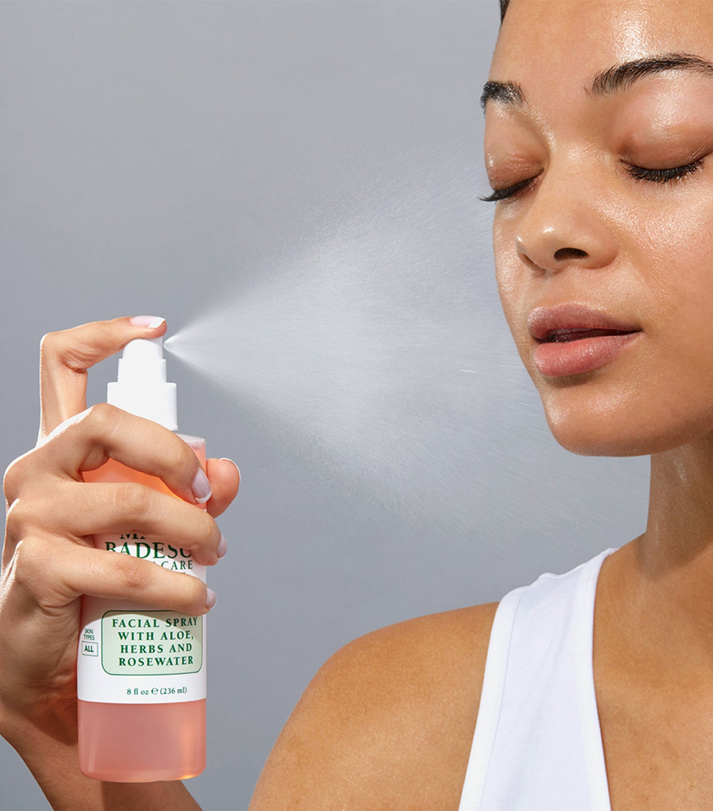 Facial Spray with Aloe, Herbs and Rosewater