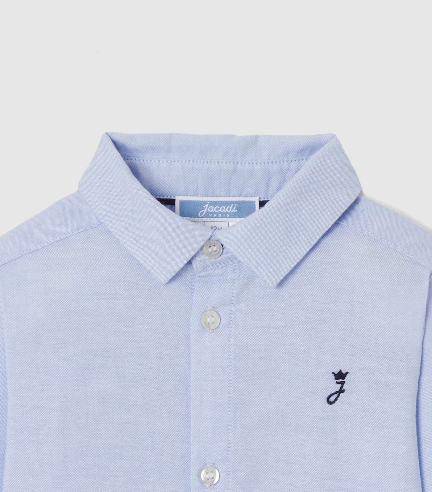 Gago Long Sleeve Polo Light Blue