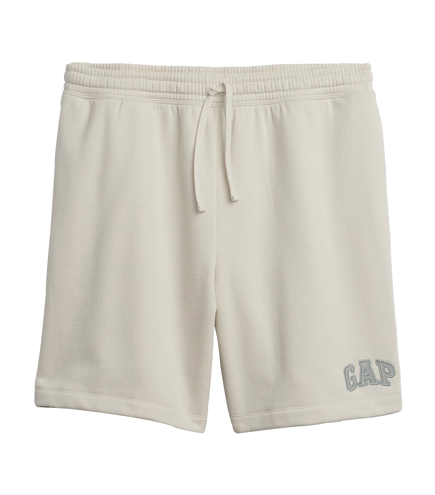 Logo Shorts Unbleached White