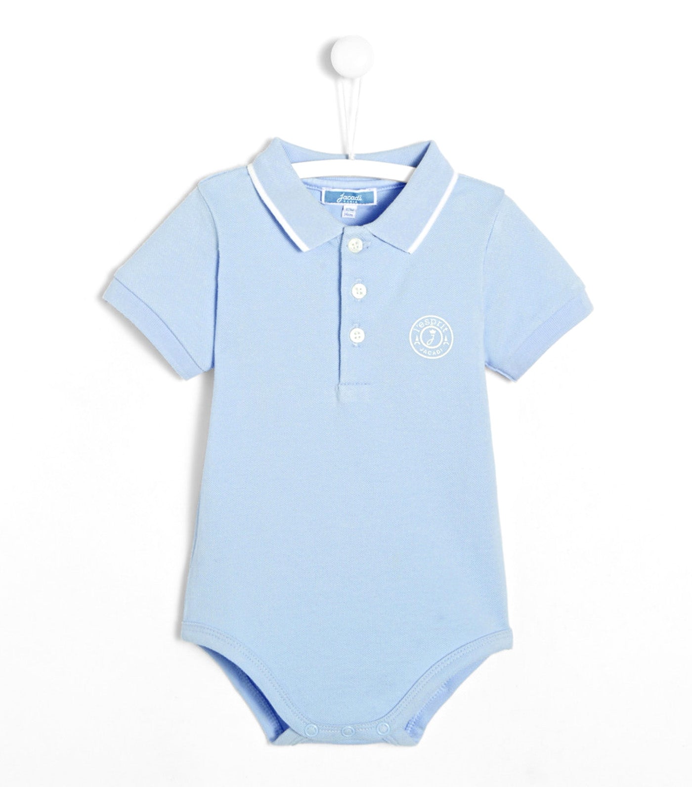 Gero Collared Onesie Light Blue