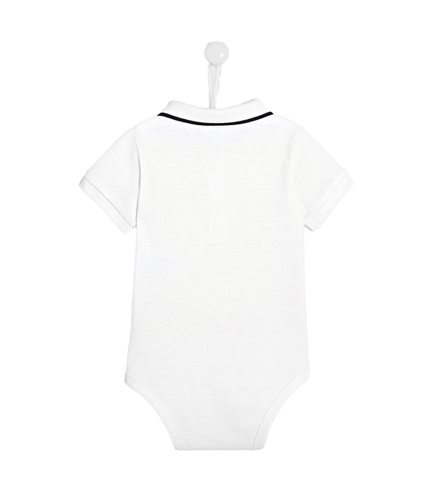 Gero Collared Onesie Blanc