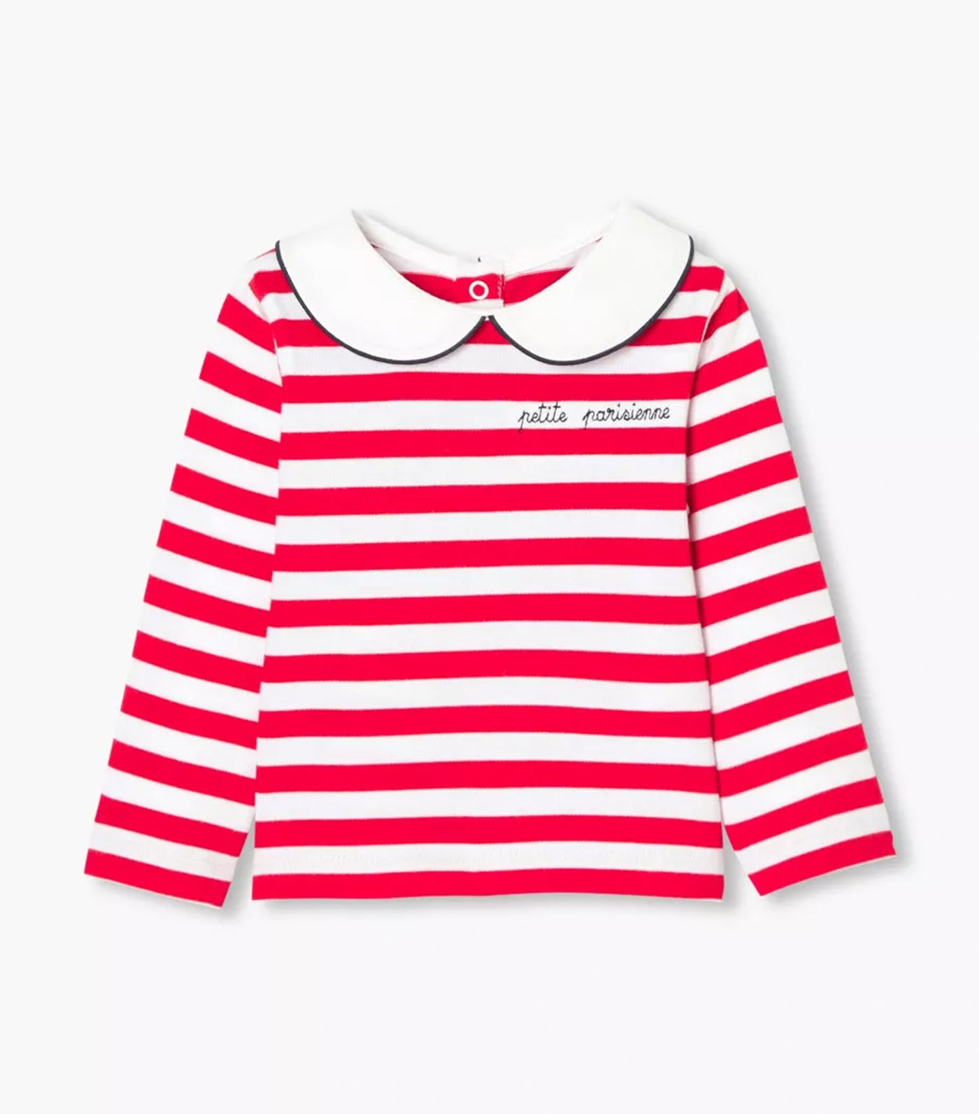 Gibus Long Sleeves Blanc/Rouge