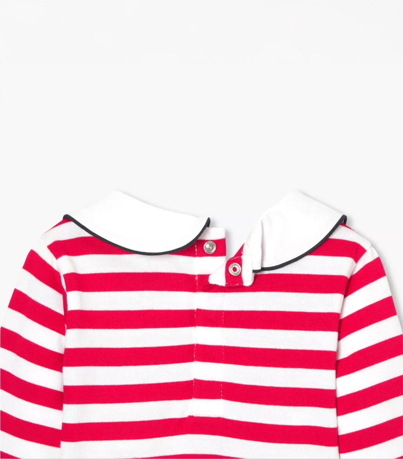 Gibus Long Sleeves Blanc/Rouge
