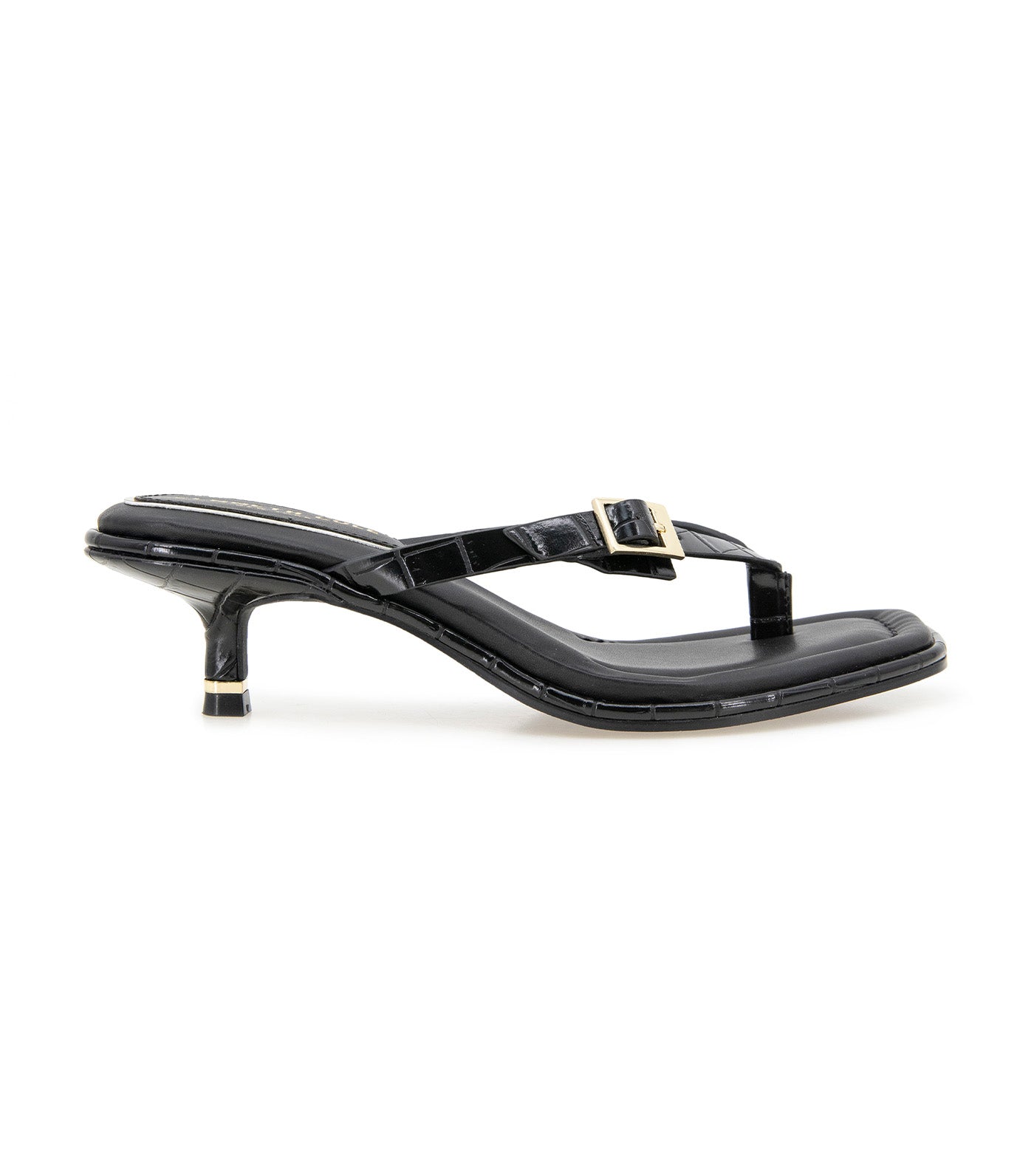 Gillie Kitten Heels Black