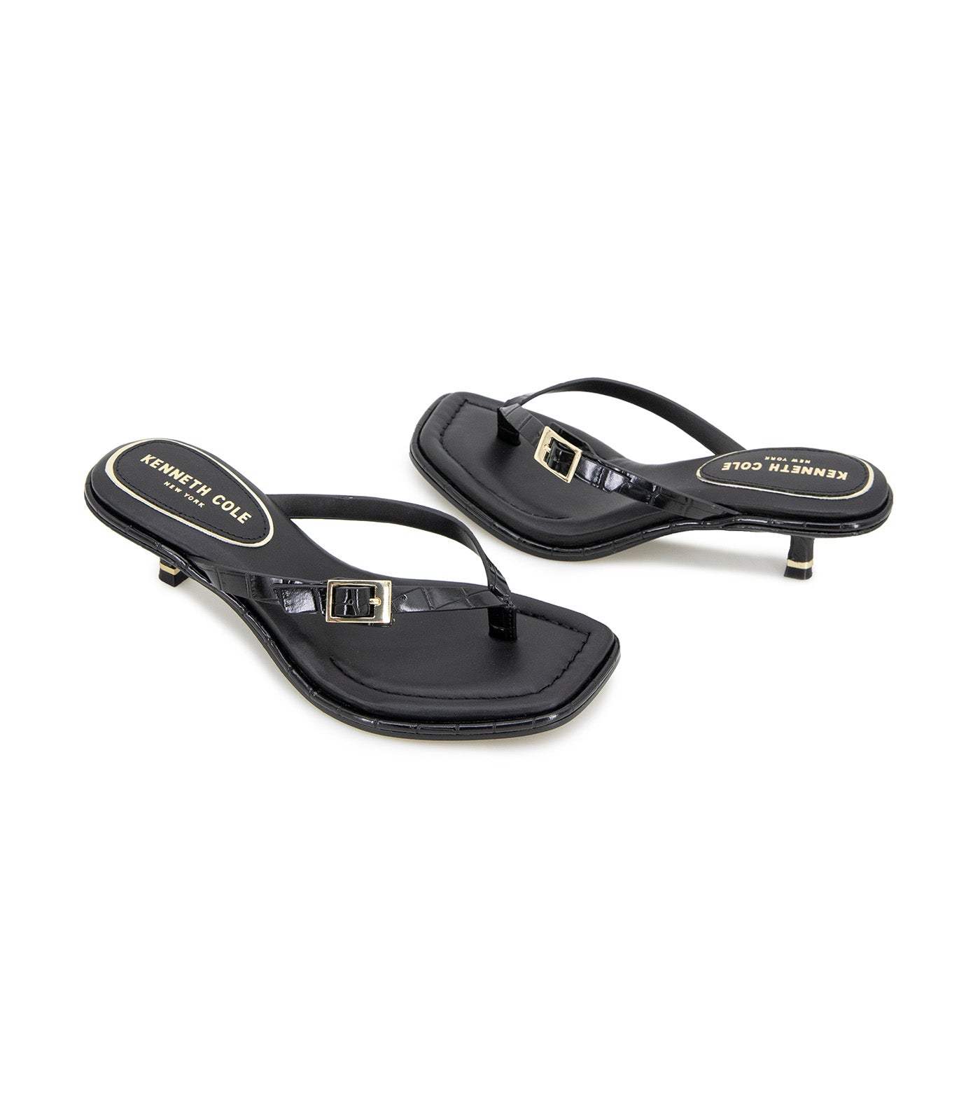 Gillie Kitten Heels Black