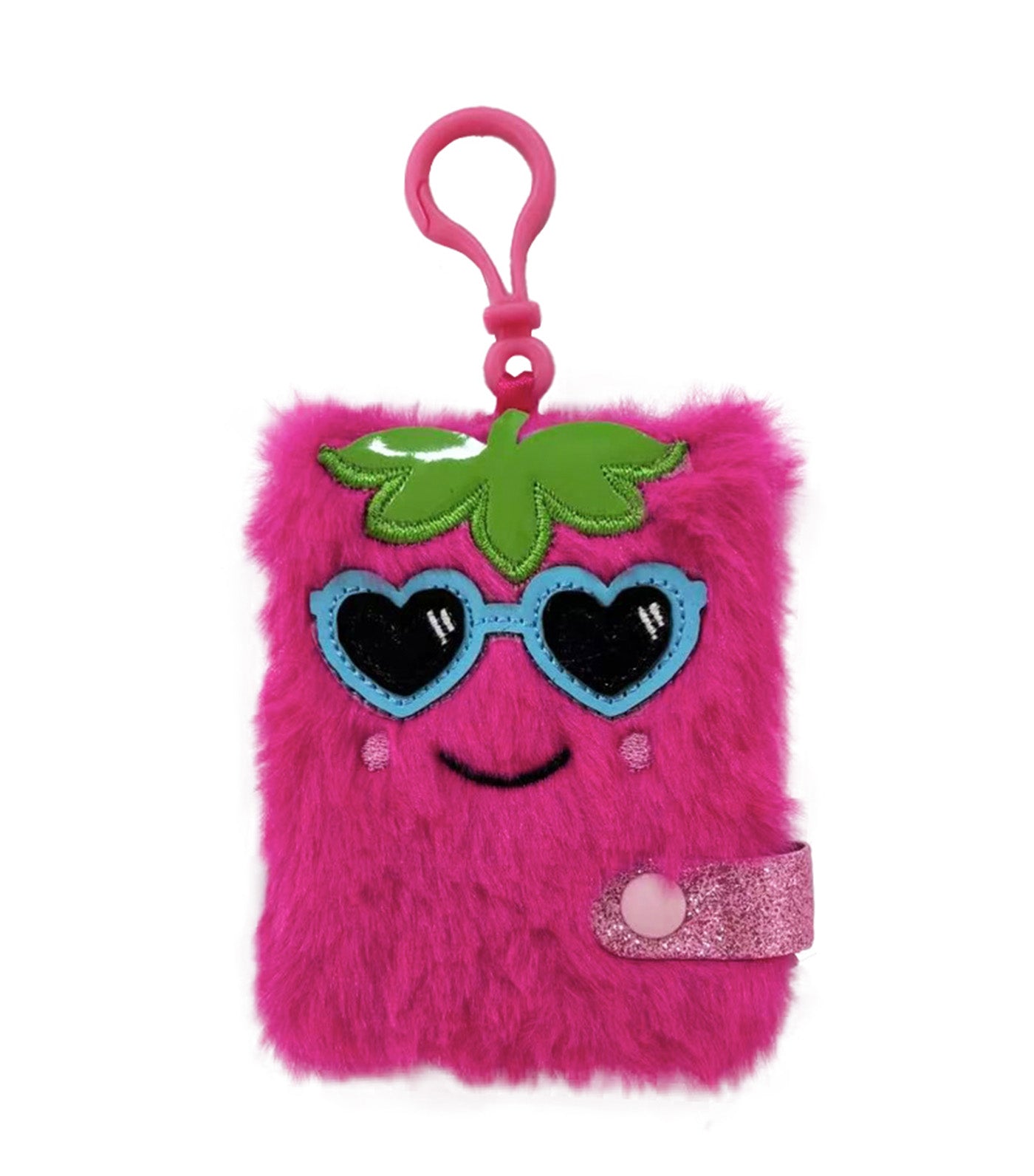 Critter Pals Plush Notebook Keychain