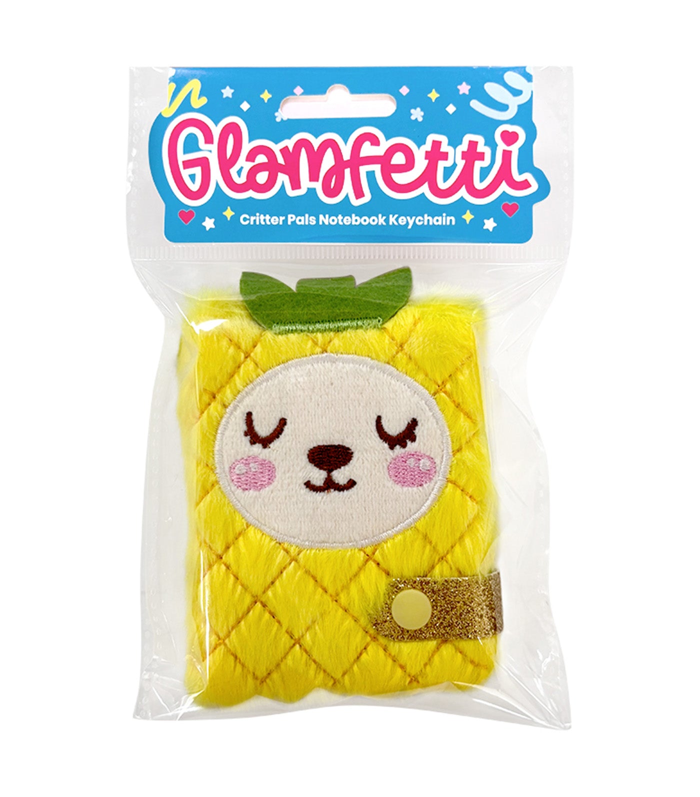 Critter Pals Plush Notebook Keychain