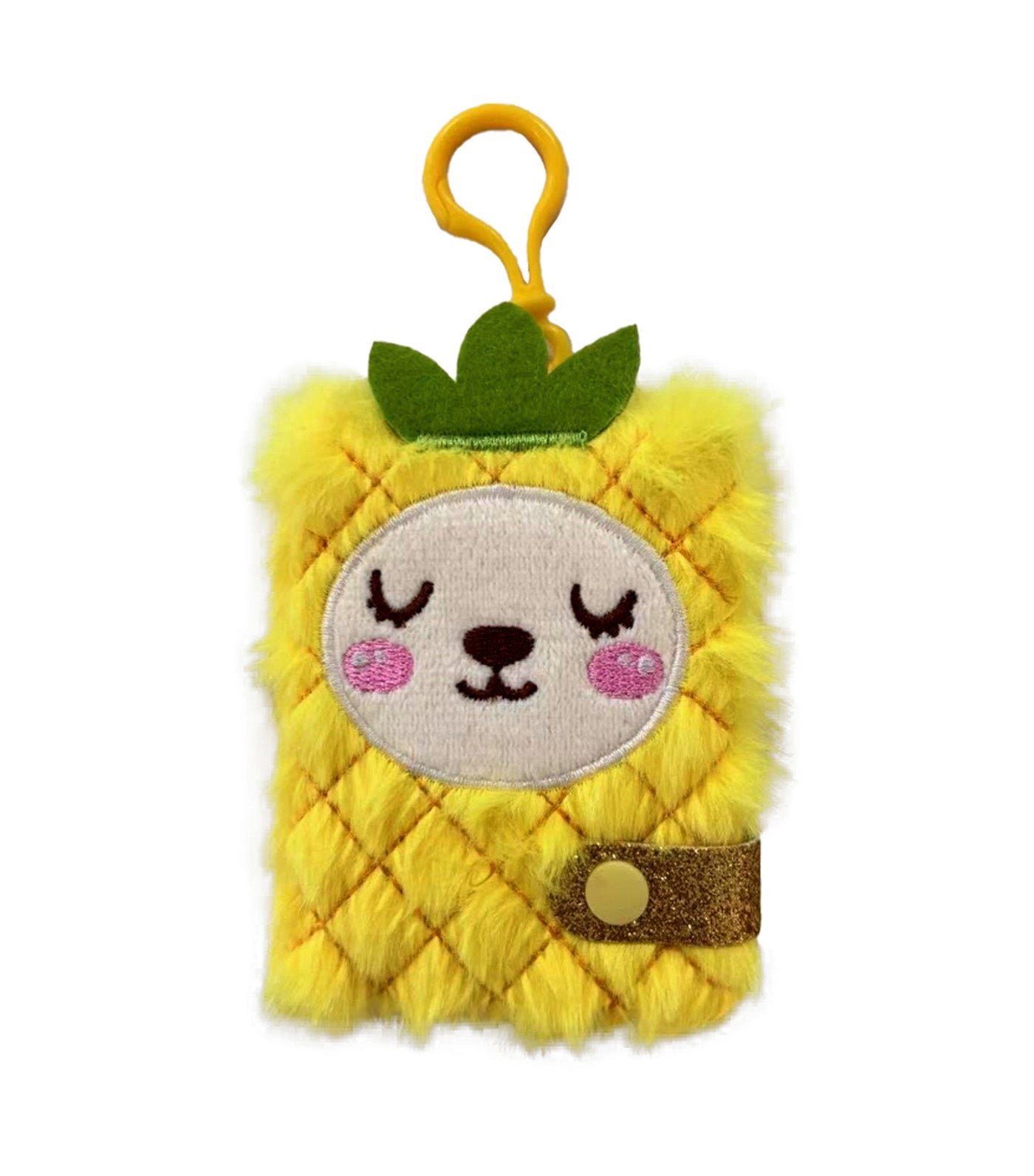 Critter Pals Plush Notebook Keychain