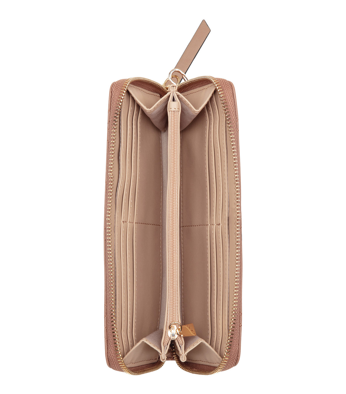 Harland Zip Around Wristlet Wallet Clay