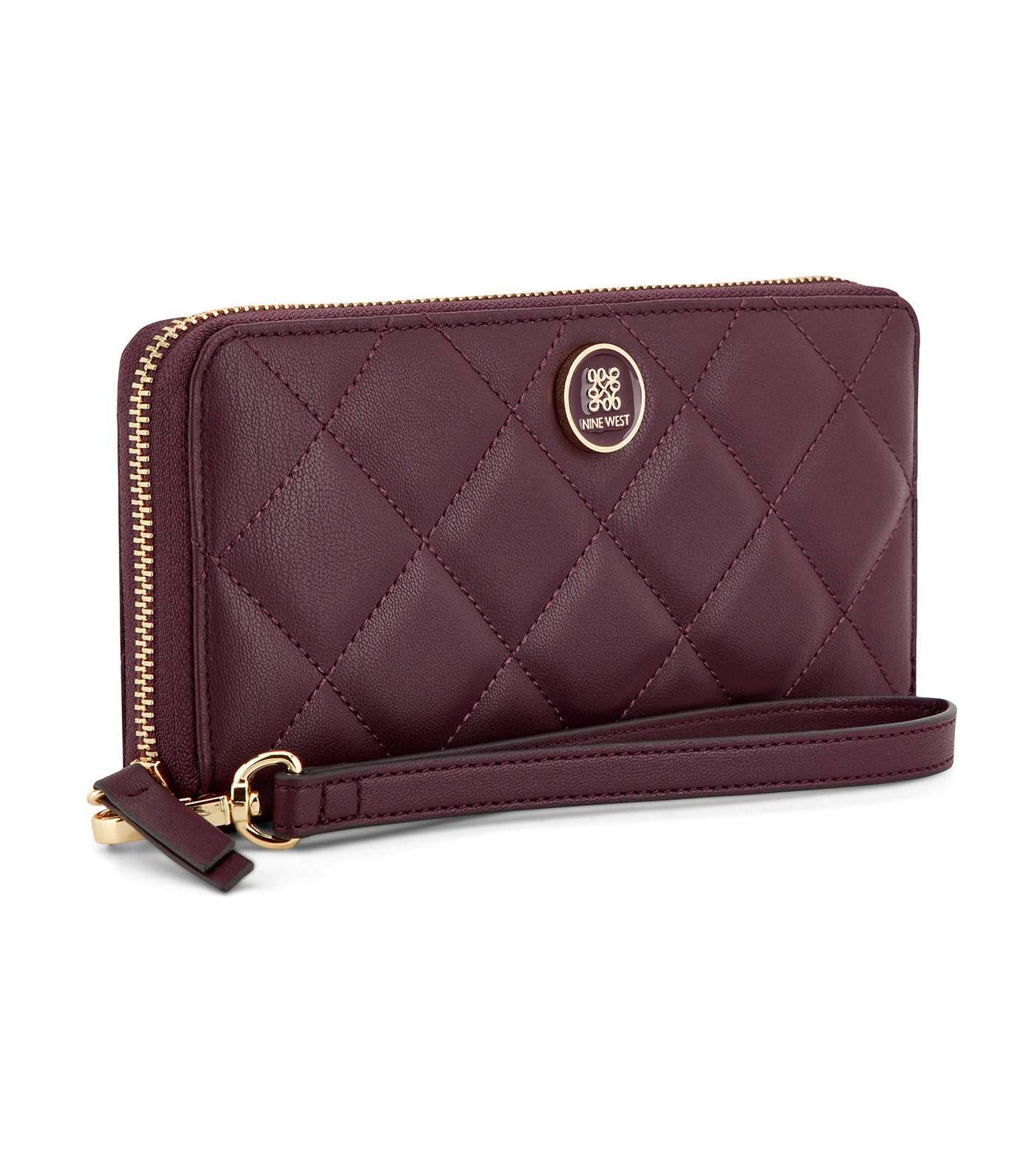 Haleema Zip Around Wristlet Wallet Boysenberry